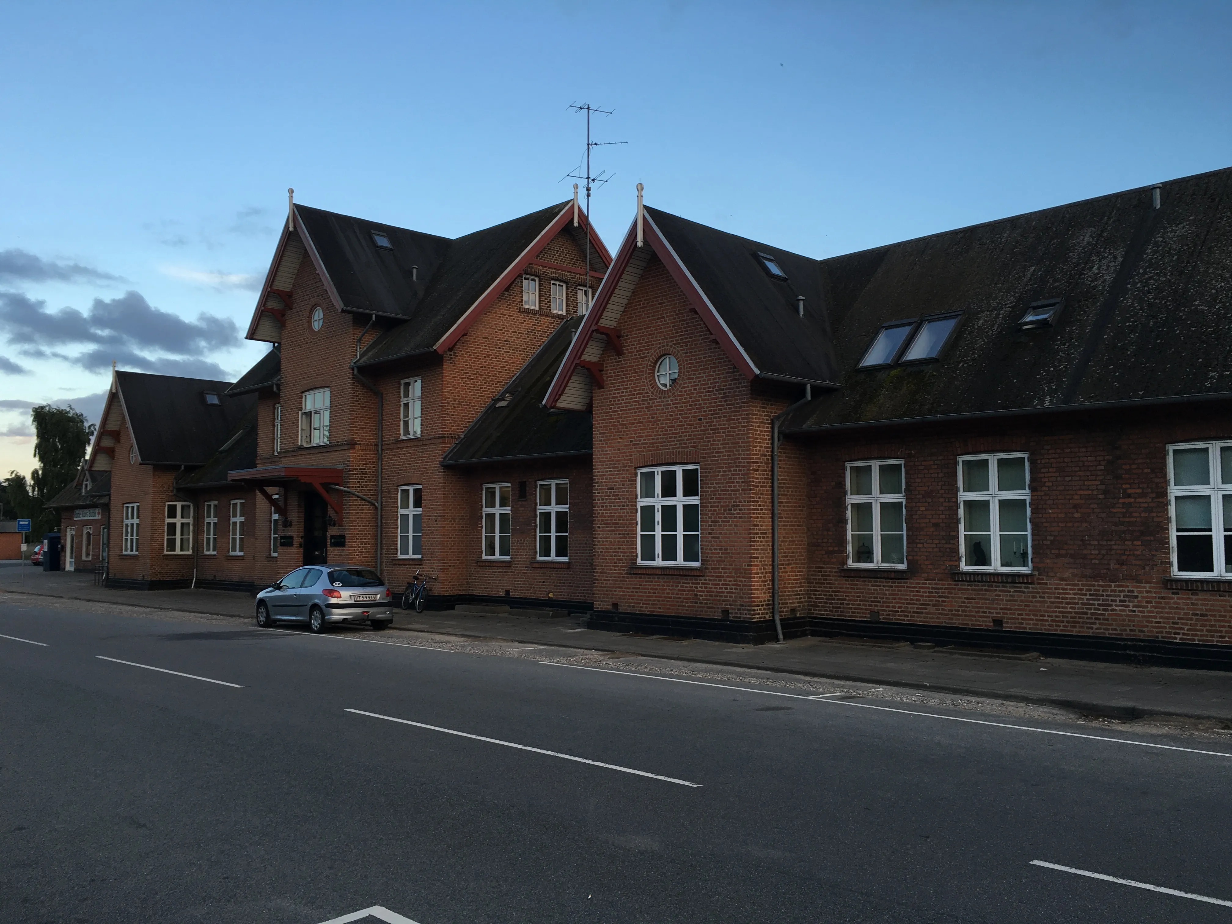 Billede af Ryomgård Station. Billede af Ryomgård Station.