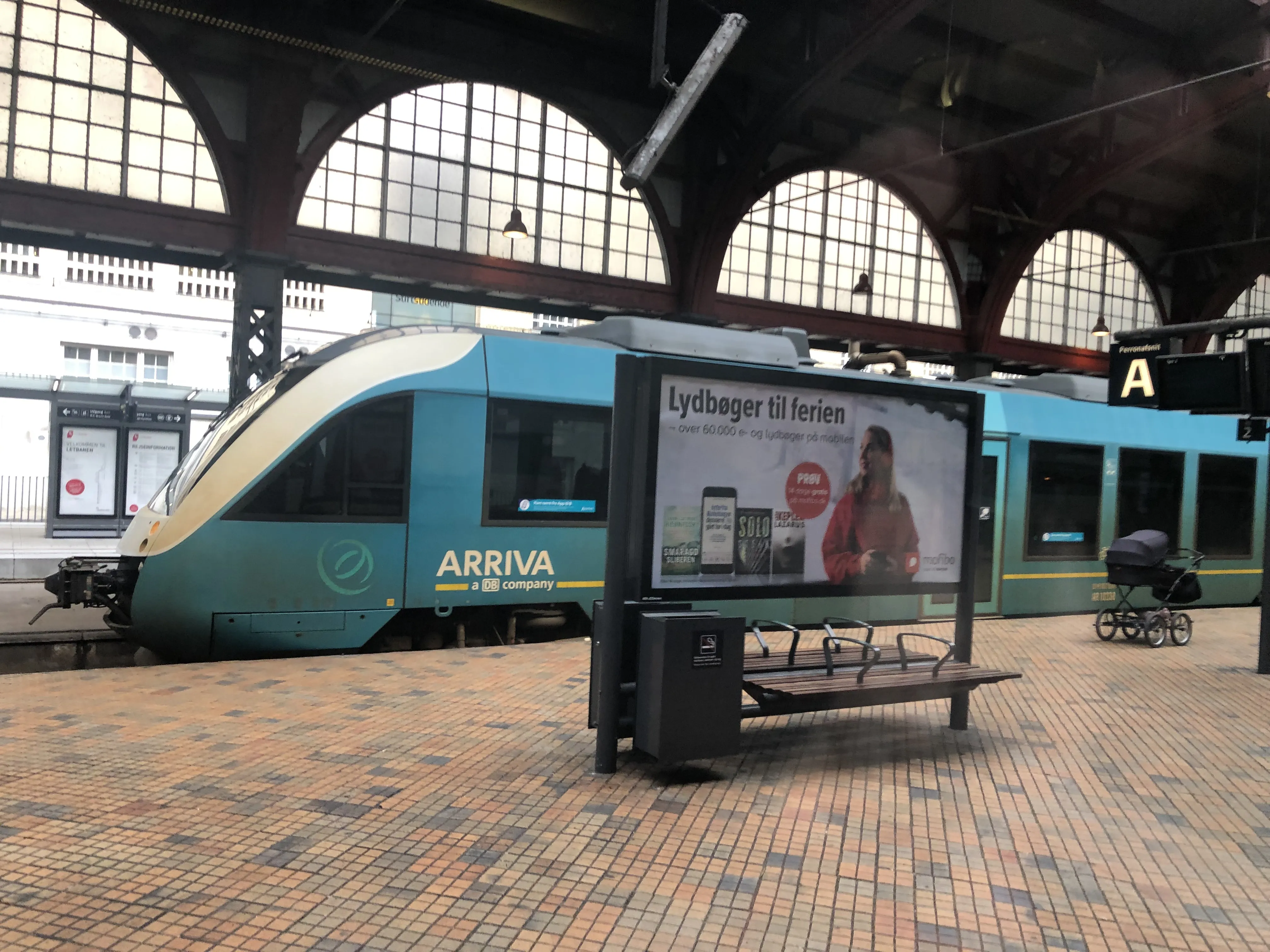 Billede af Aarhus Hovedbanegård.