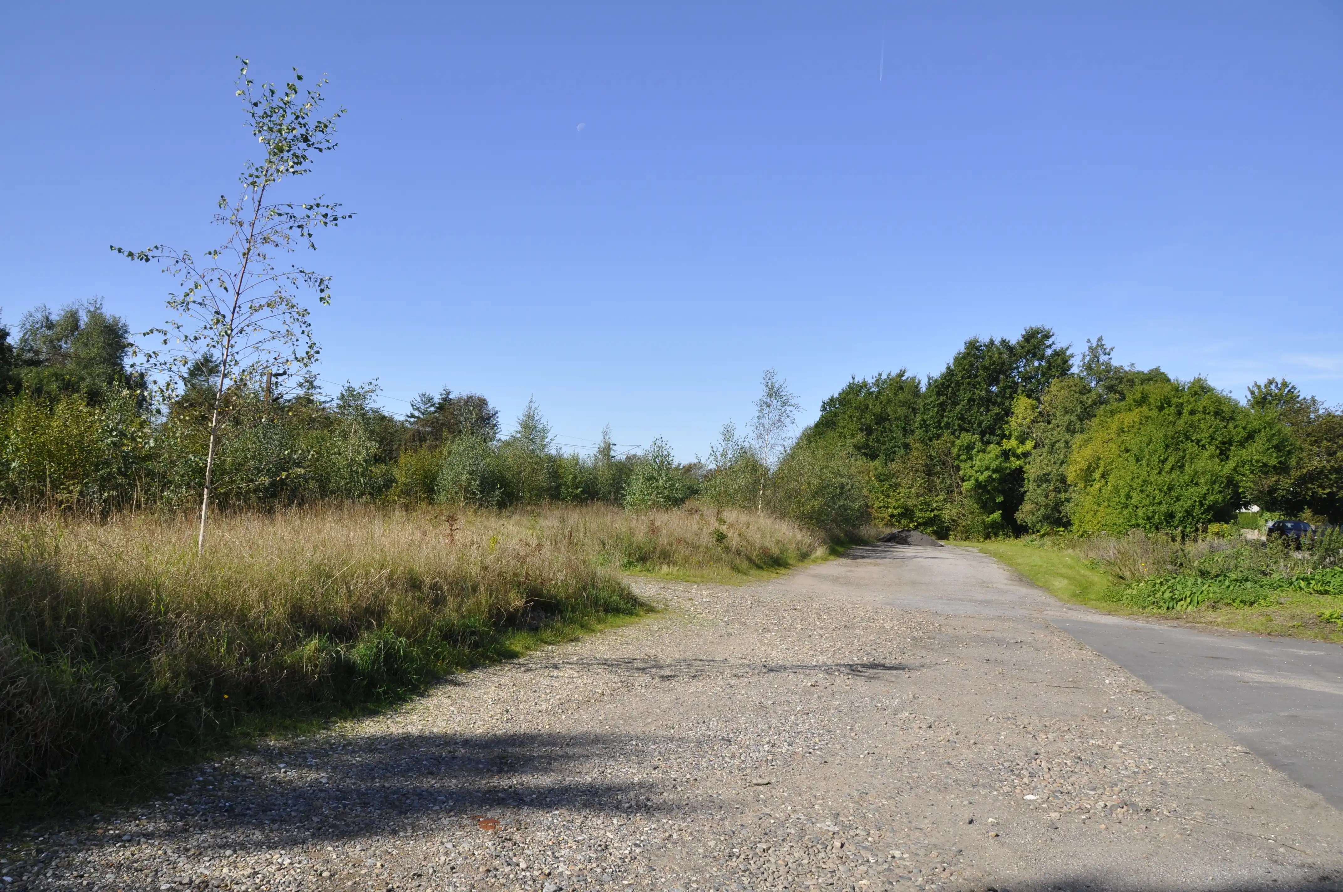 Billede af Vester Sottrup Station blev nedlagt i 1974 og nedrevet i 1986.