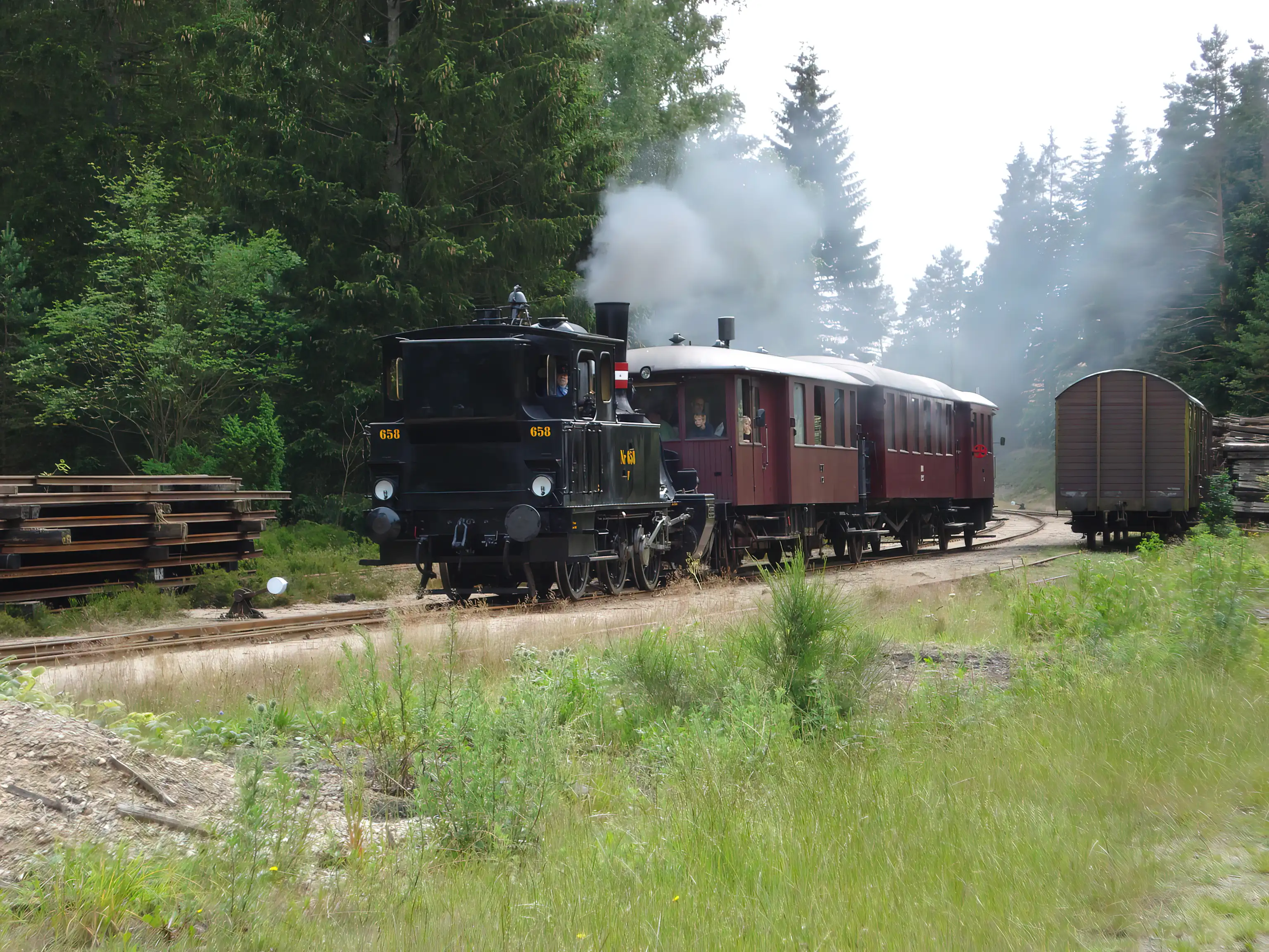 Billede af Vrads Station.