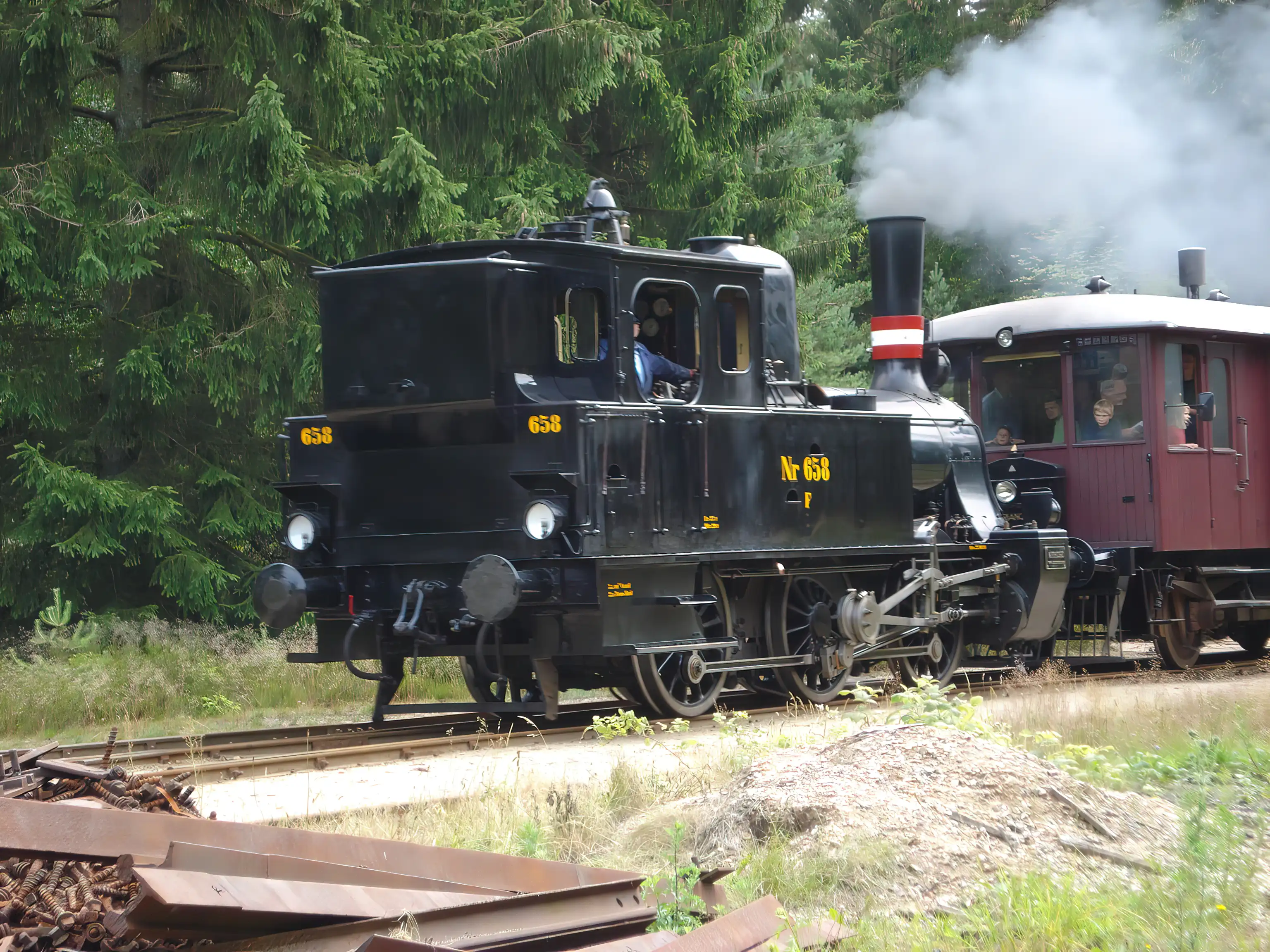 Billede af Vrads Station.