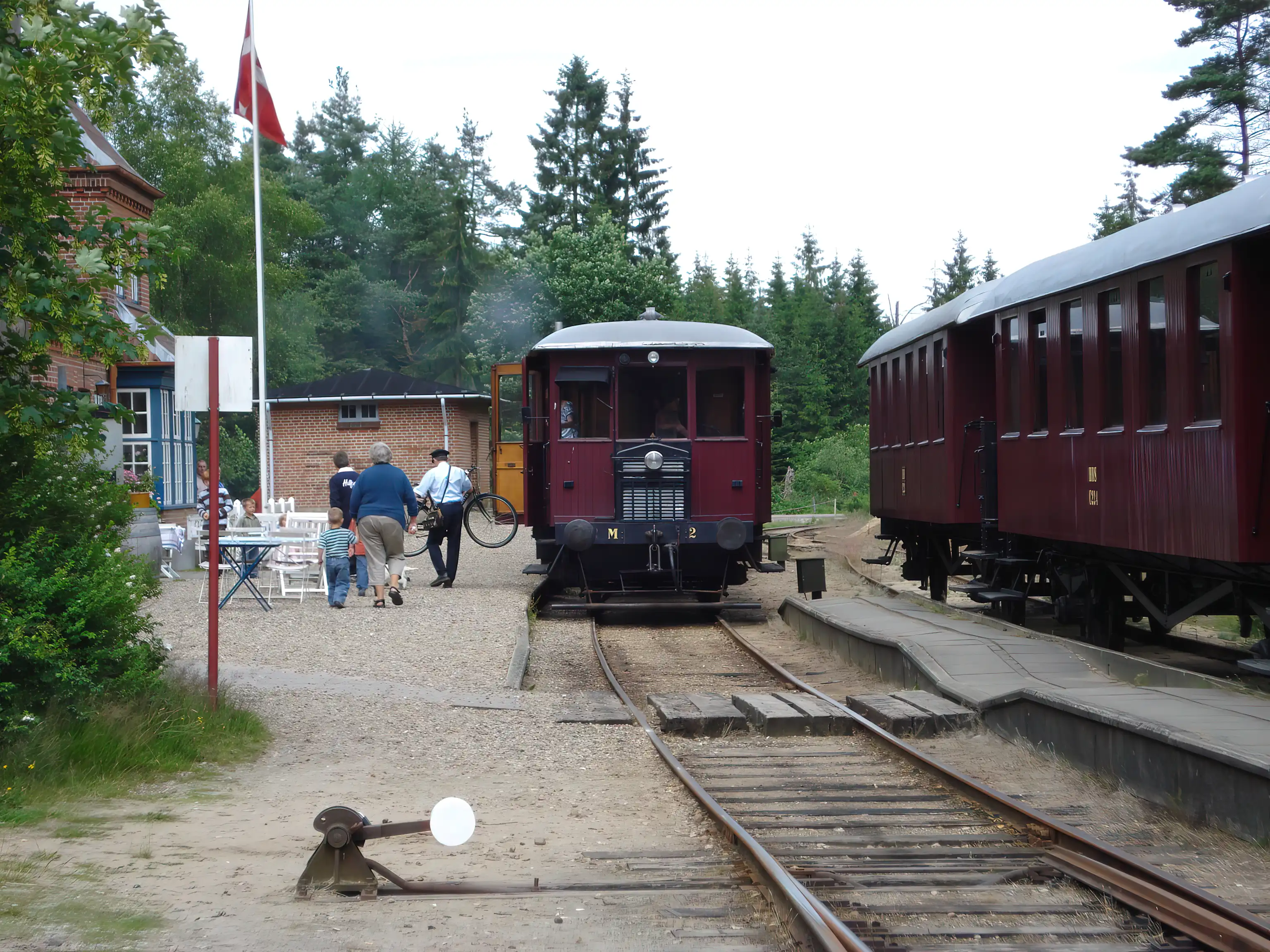 Billede af Vrads Station.