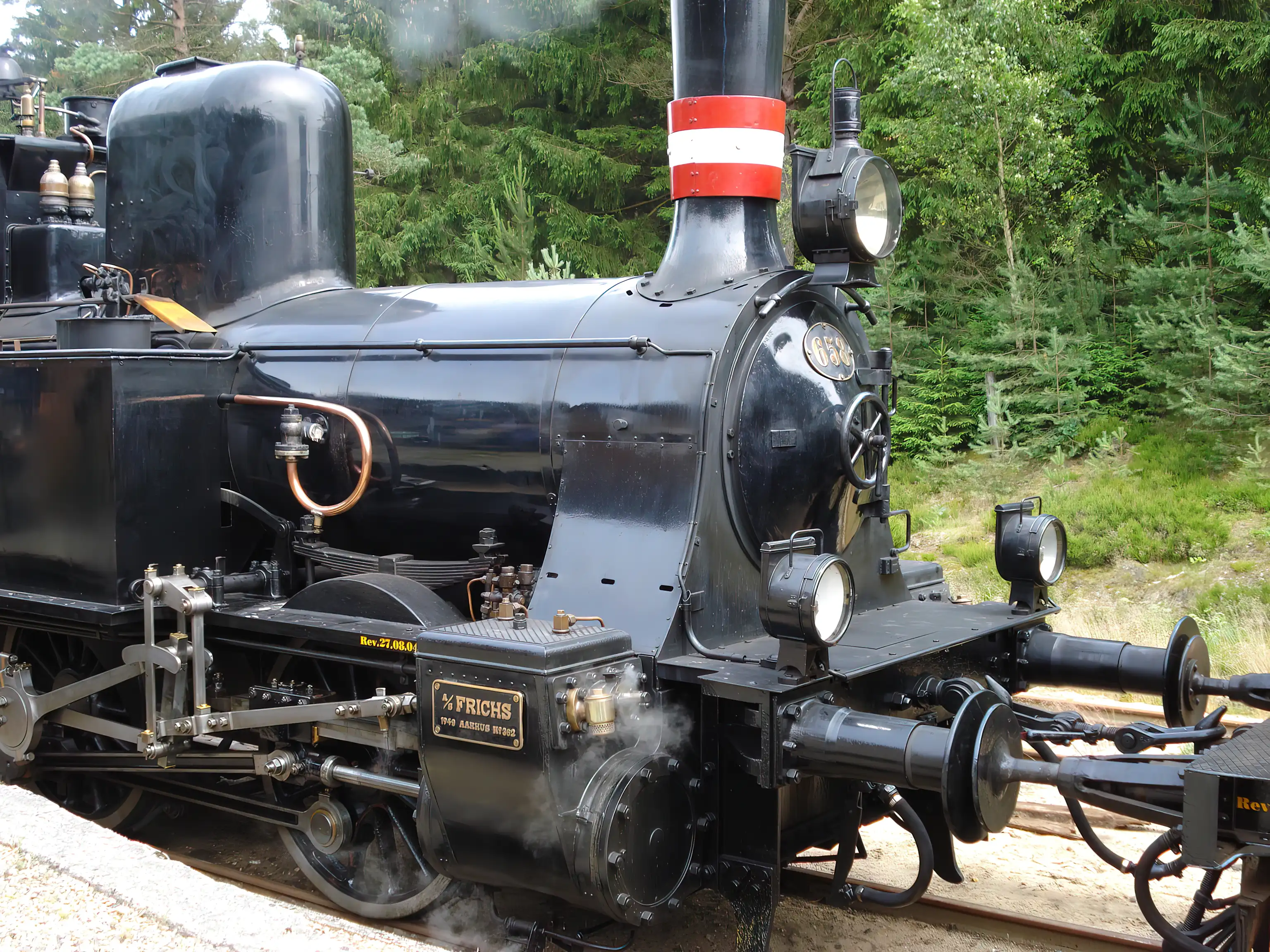 Billede af Vrads Station.