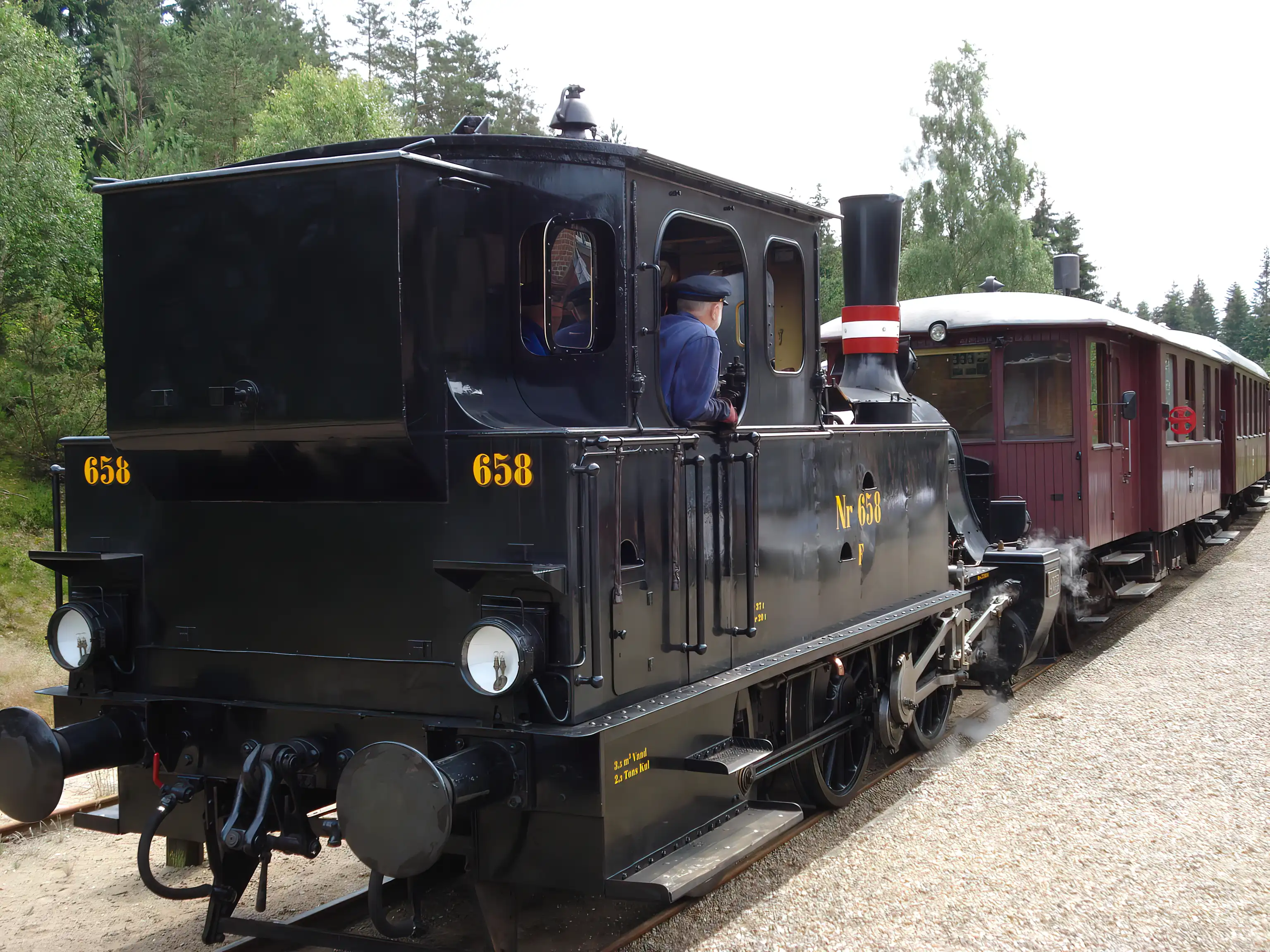 Billede af Vrads Station.