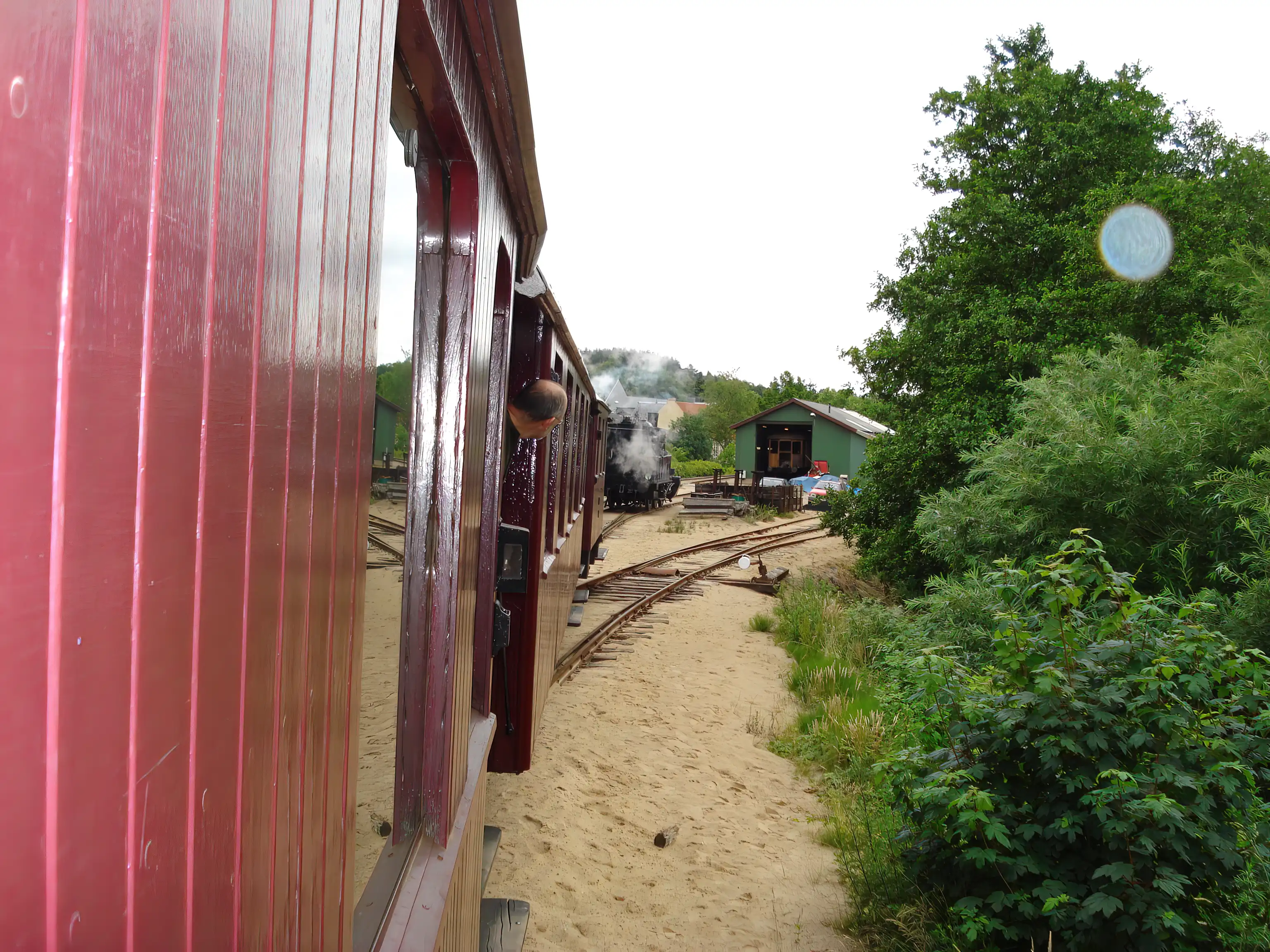 Billede af Vrads Station.