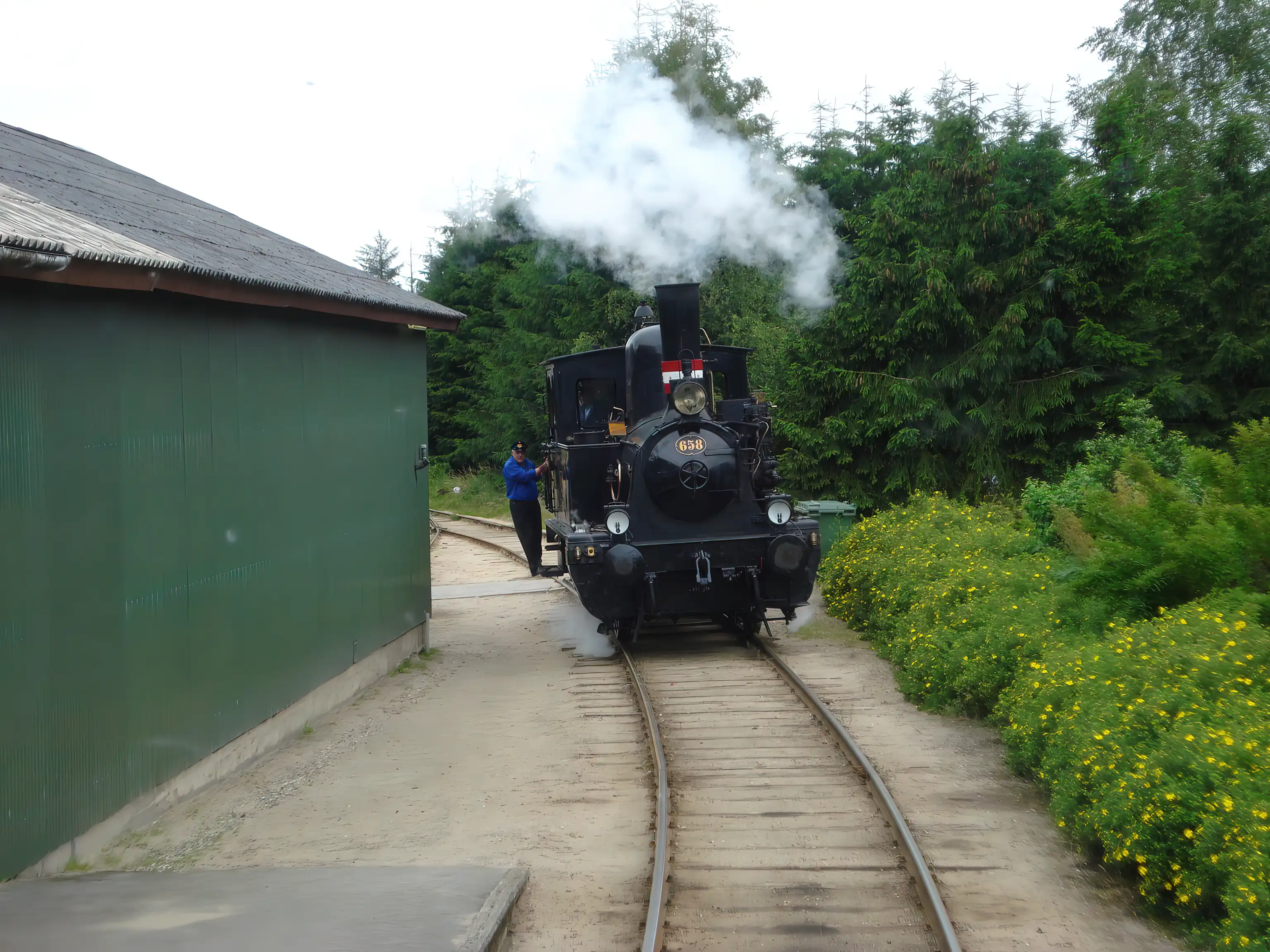 Billede af Vrads Station.