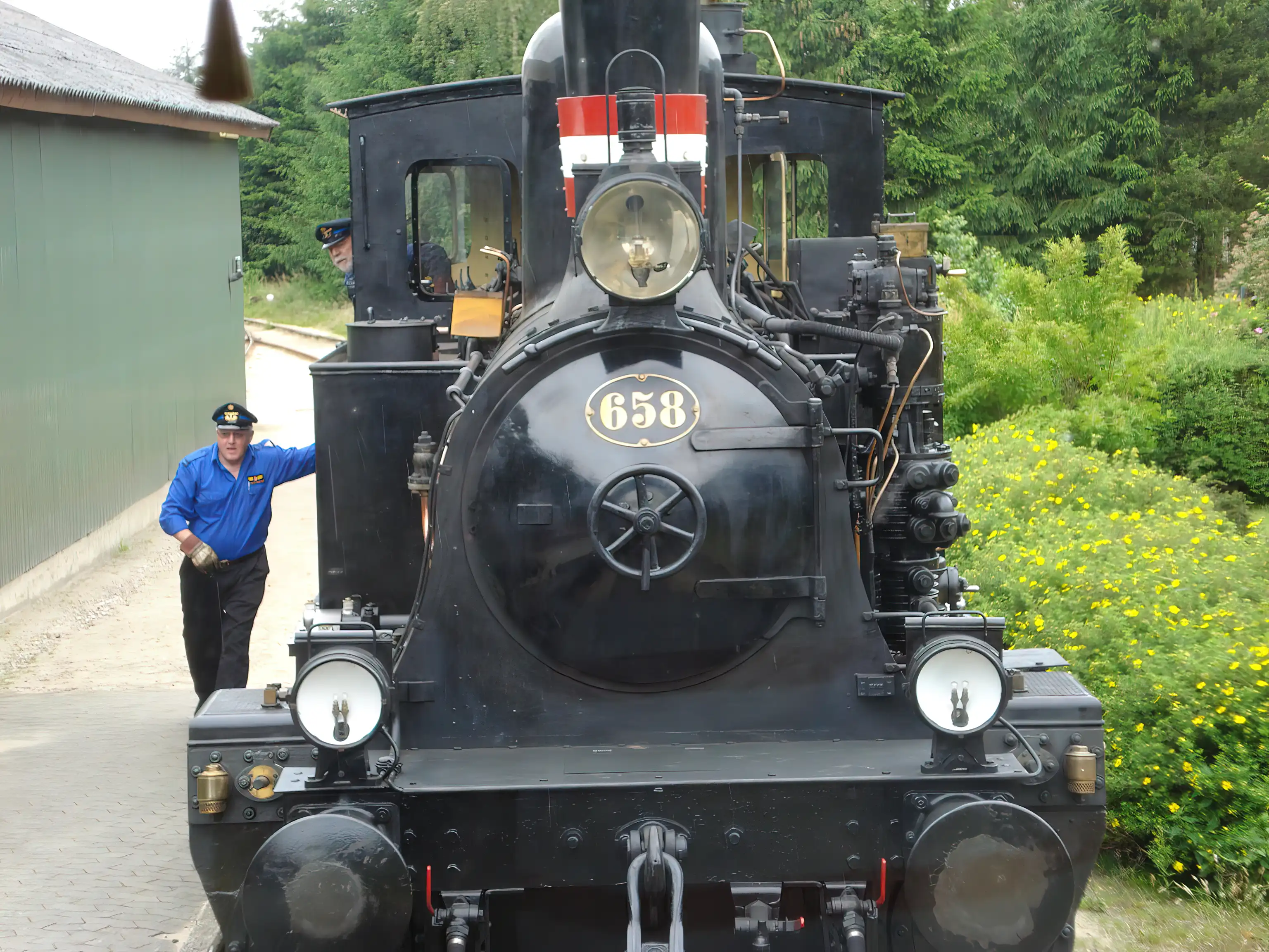 Billede af Vrads Station.