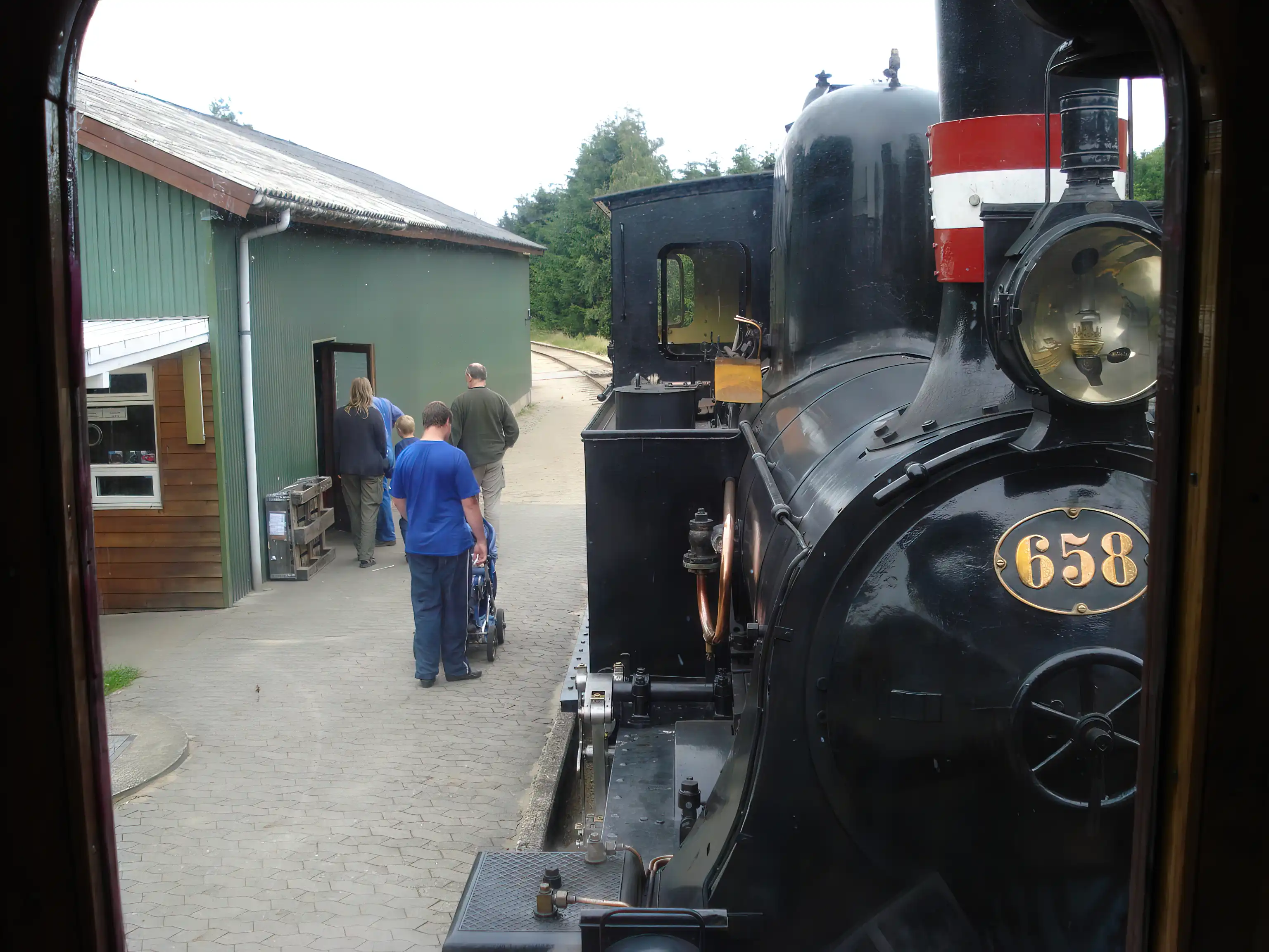 Billede af Vrads Station.