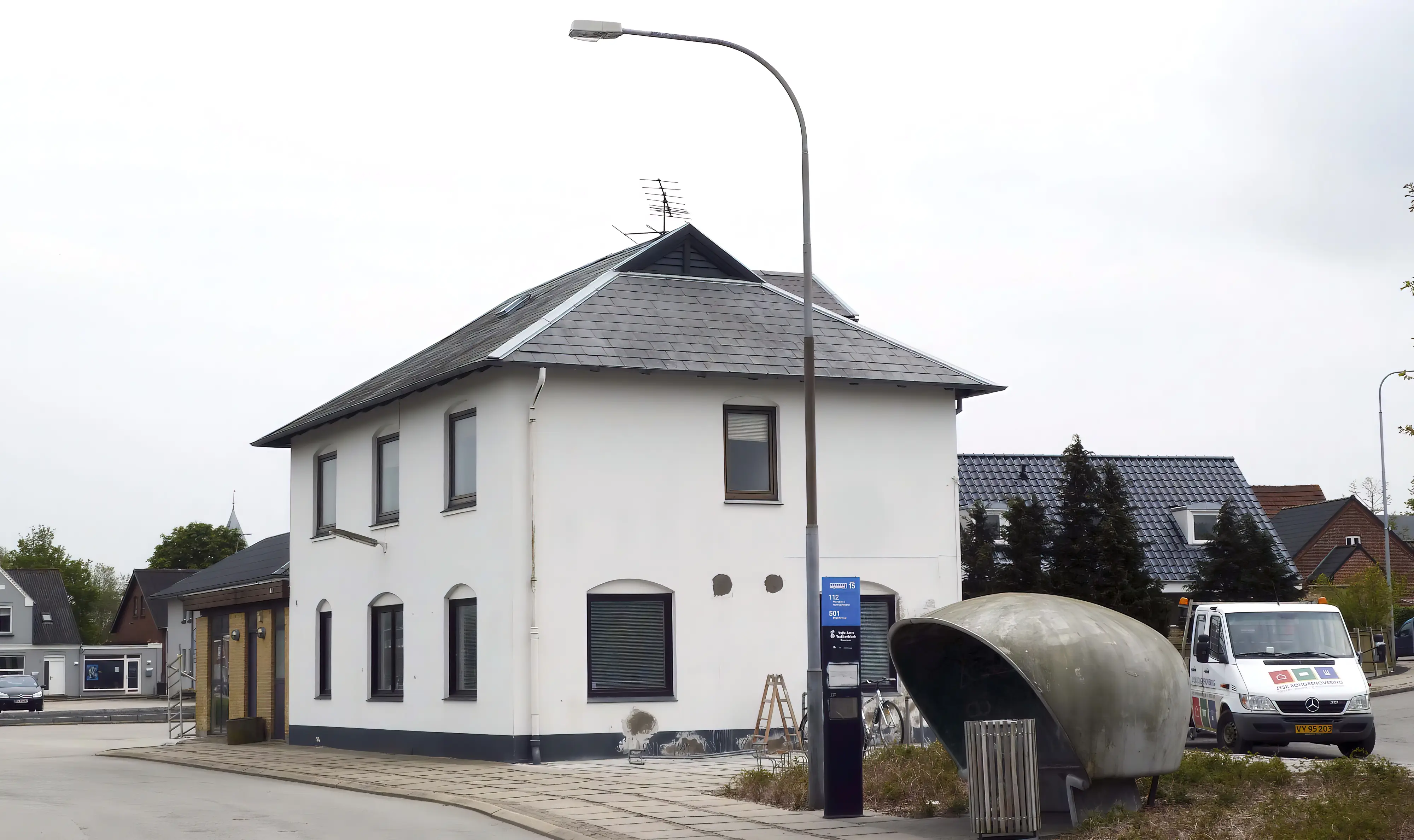 Billede af Østbirk Station.