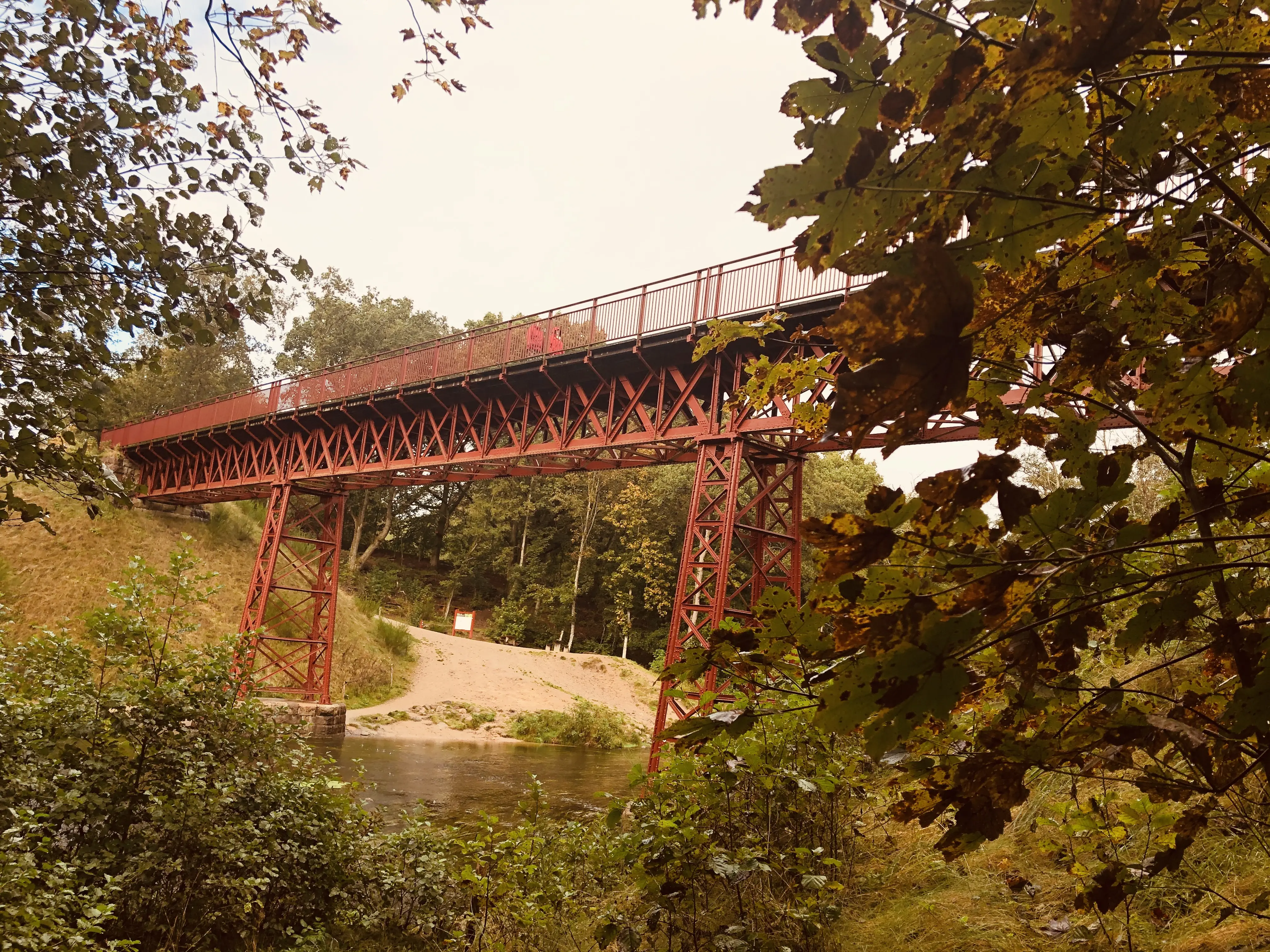 Billede af den Genfundne Bro ved Gammelstrup Station. Billede af den Genfundne Bro ved Gammelstrup Station.