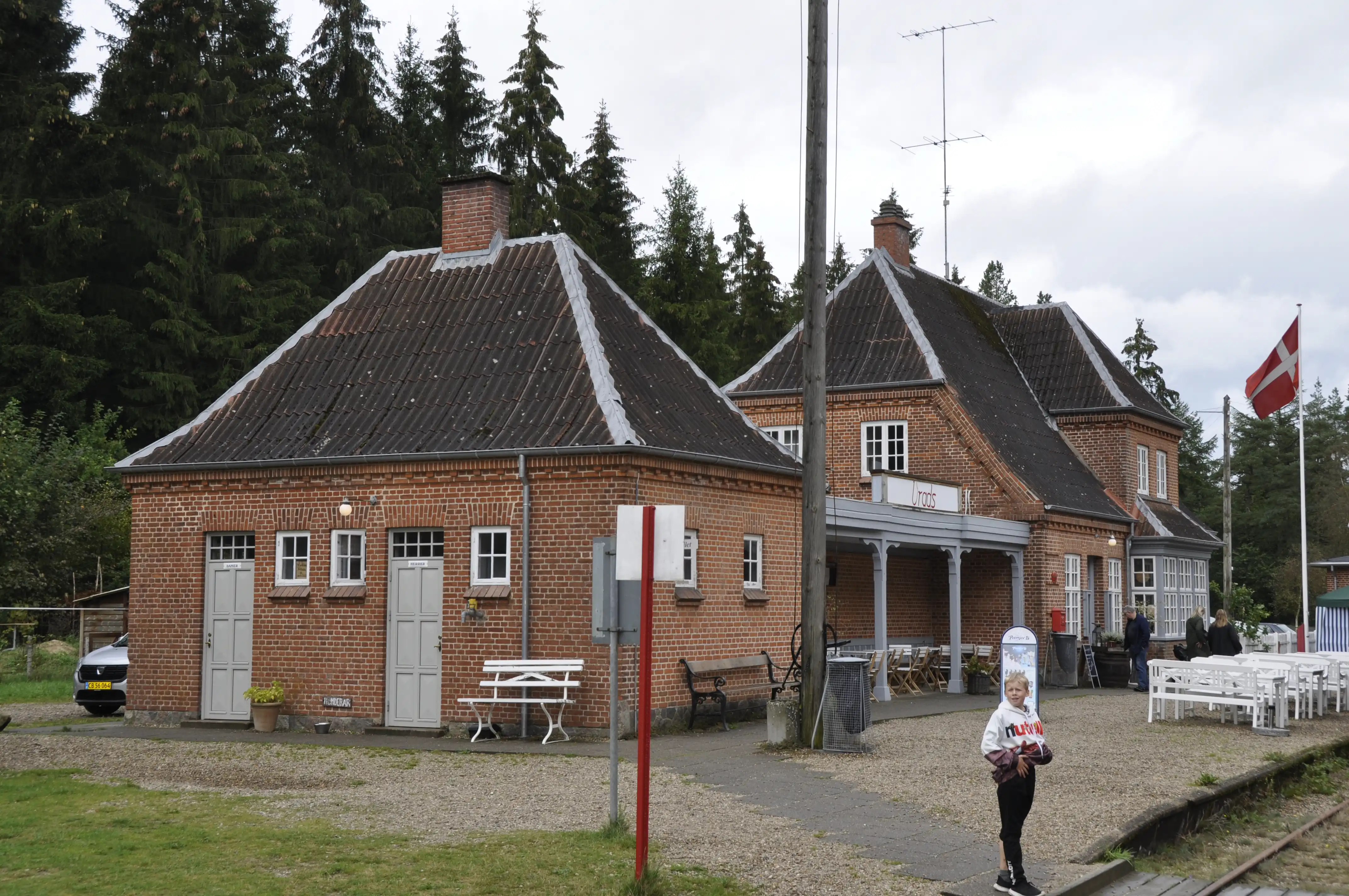 Billede af Vrads Station.