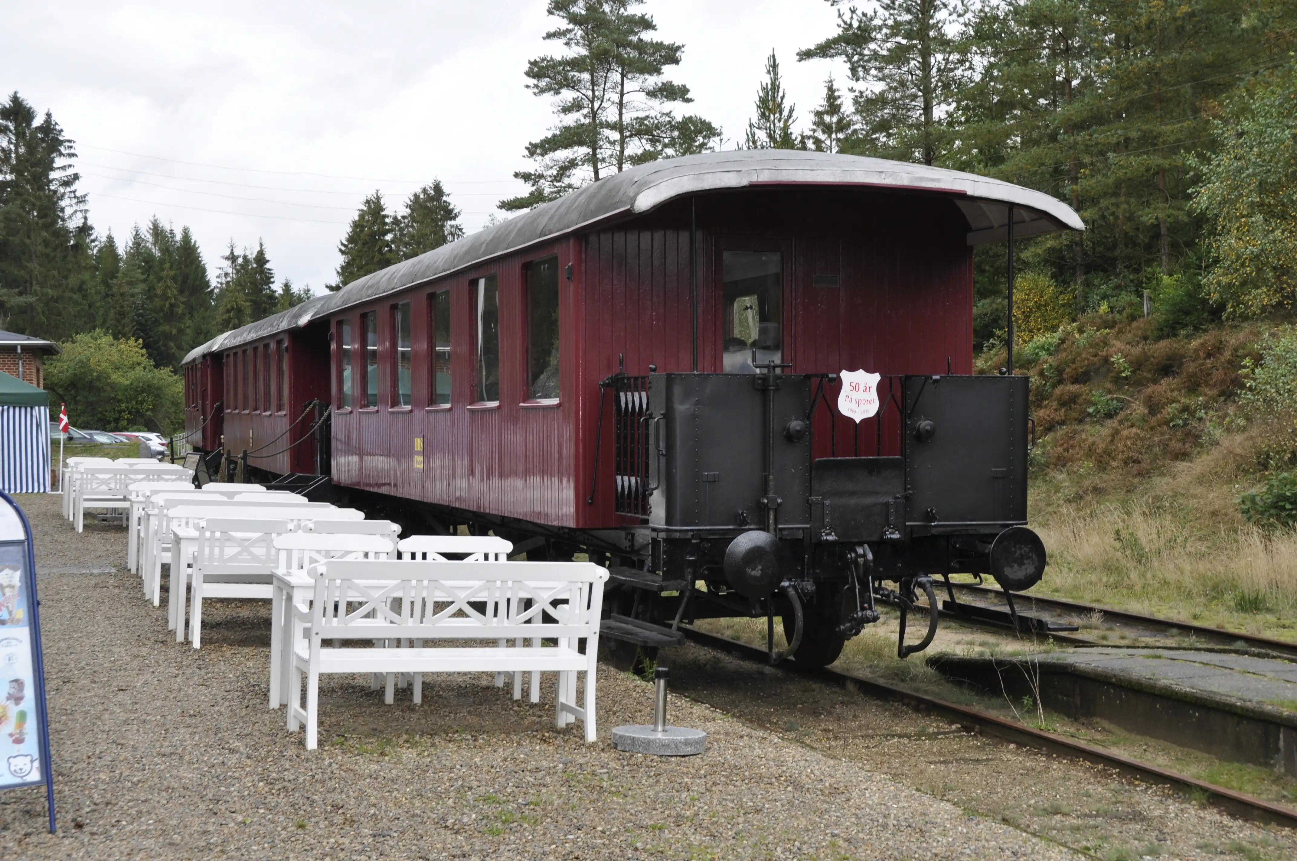 Billede af Vrads Station.