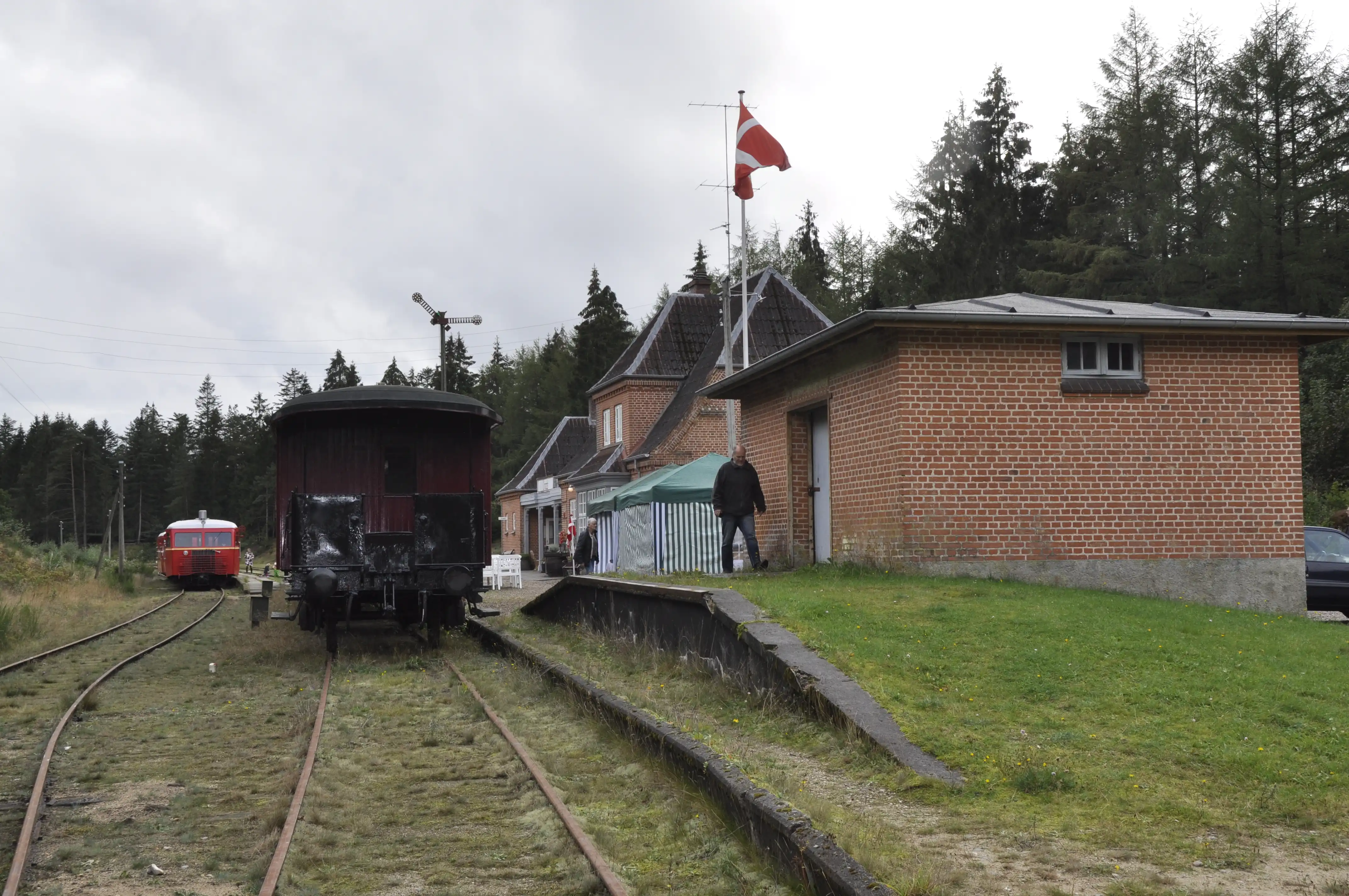 Billede af Vrads Station.