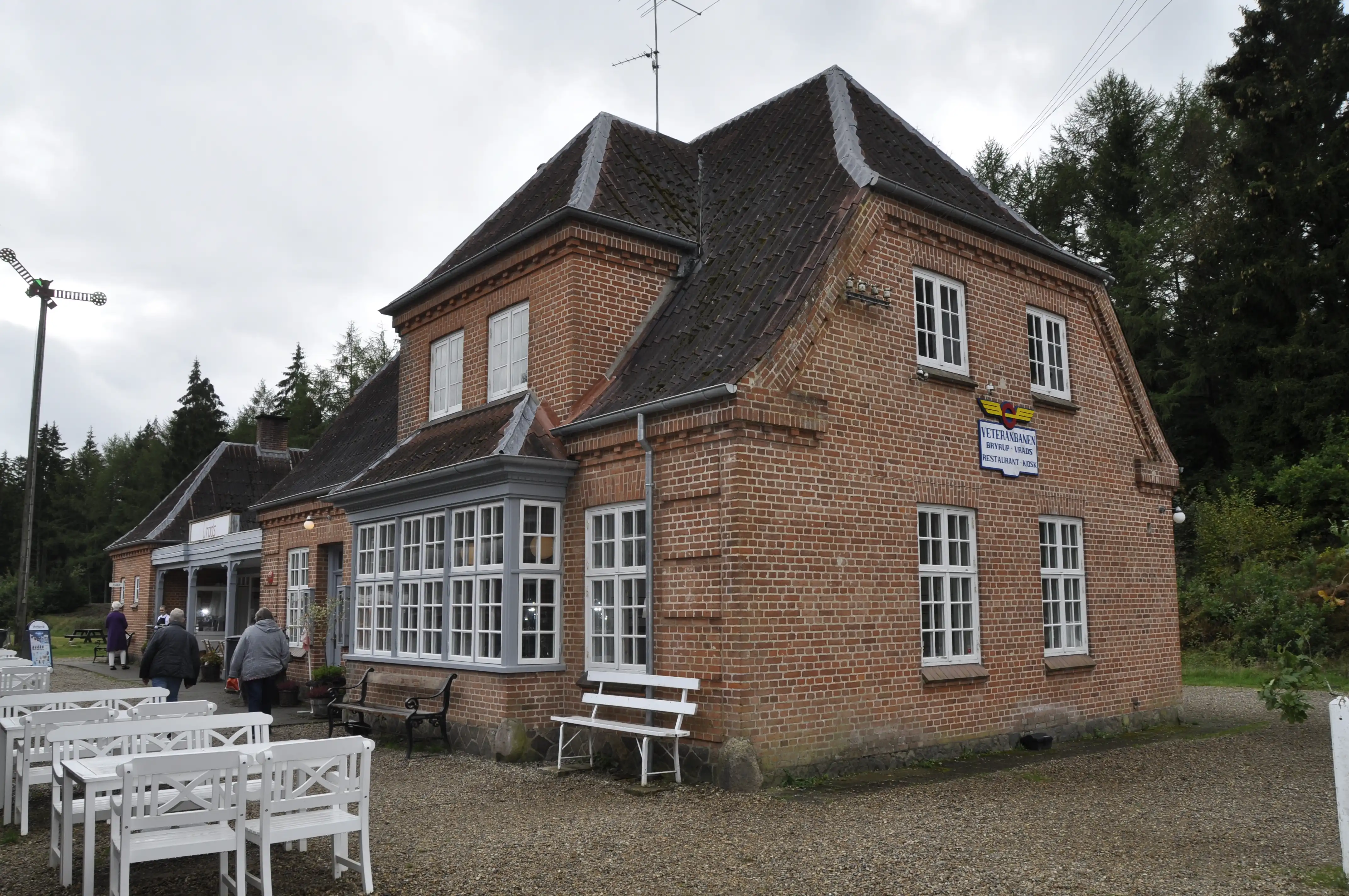 Billede af Vrads Station.