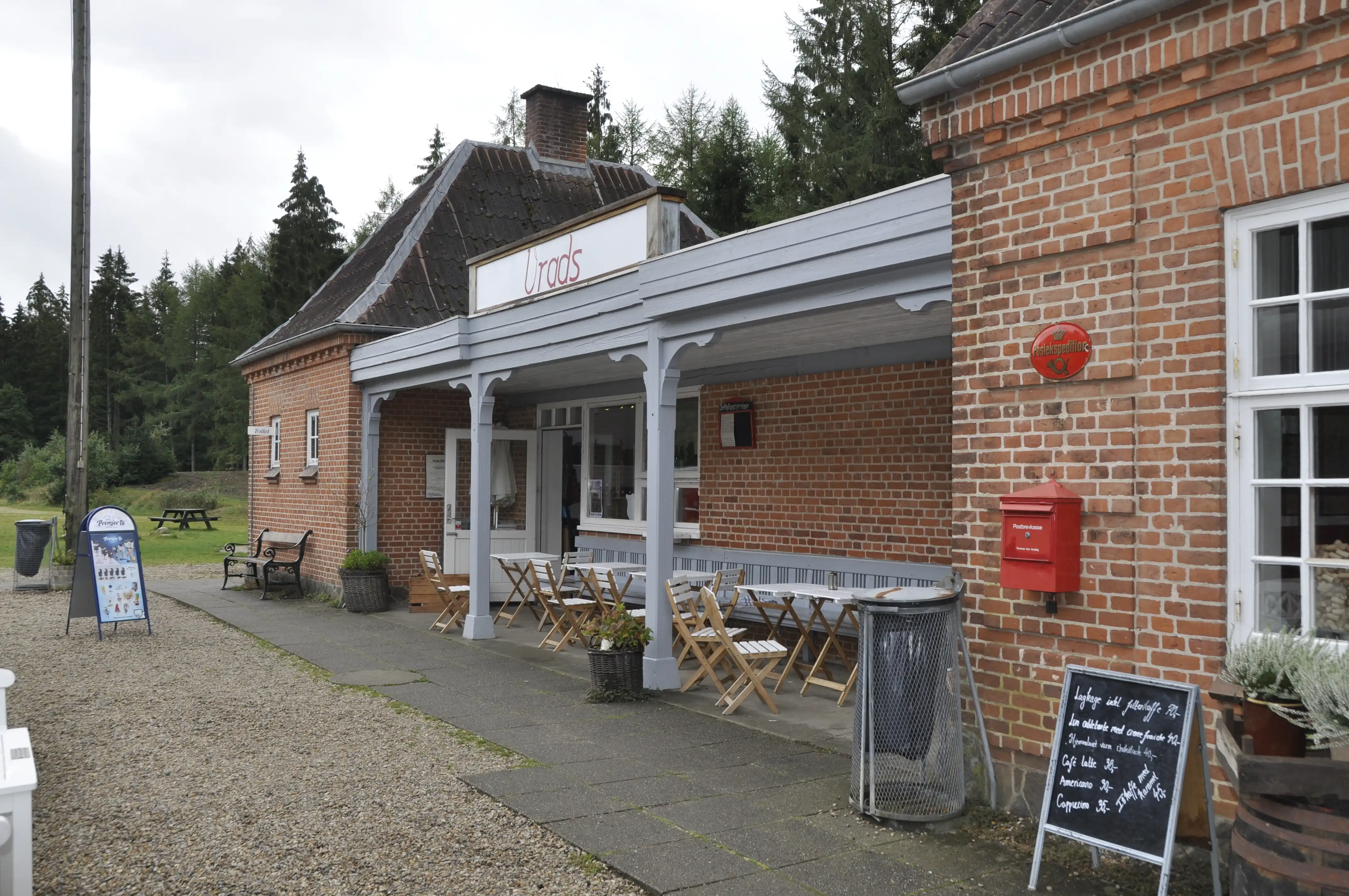 Billede af Vrads Station.