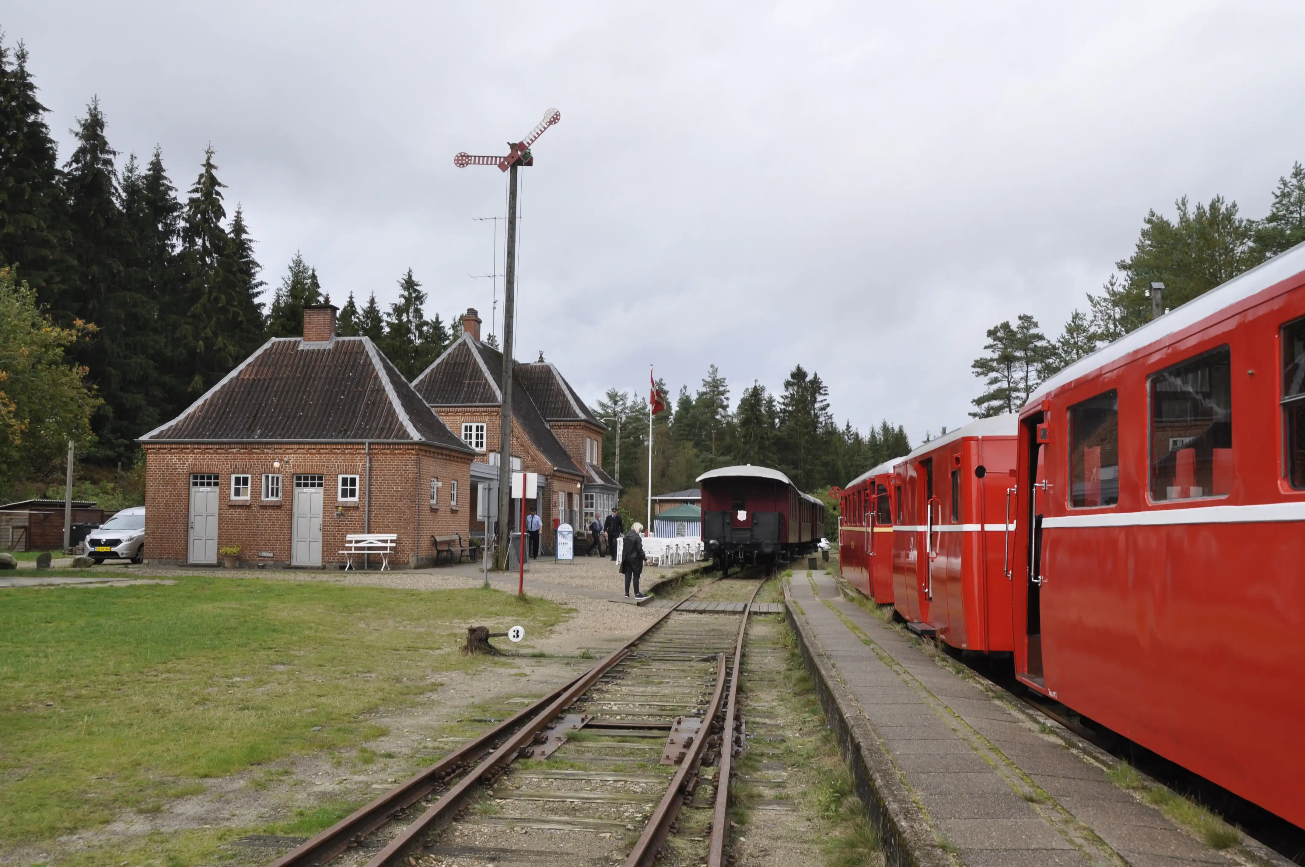 Billede af Vrads Station.