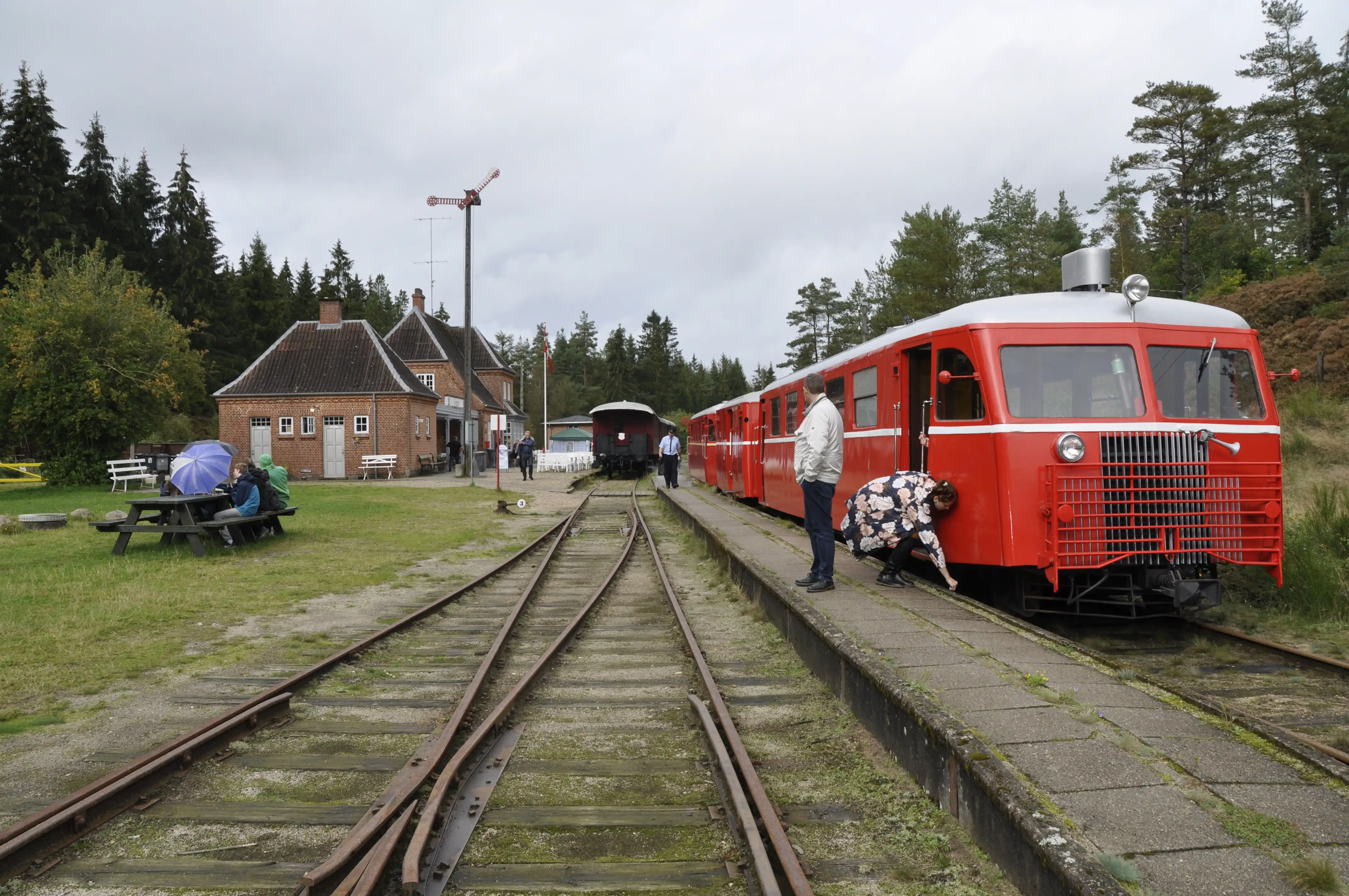 Billede af Vrads Station.