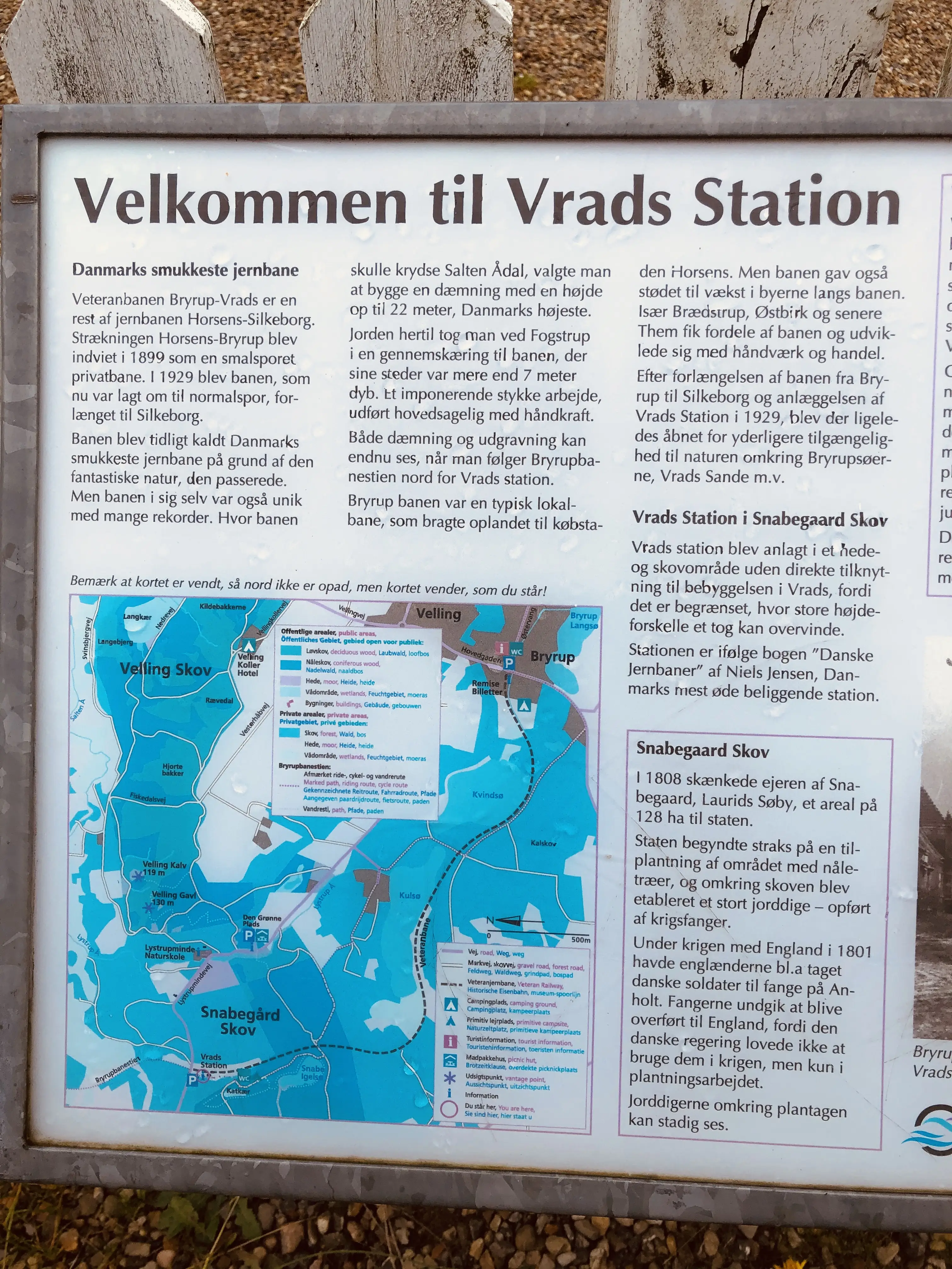 Billede af Vrads Station.