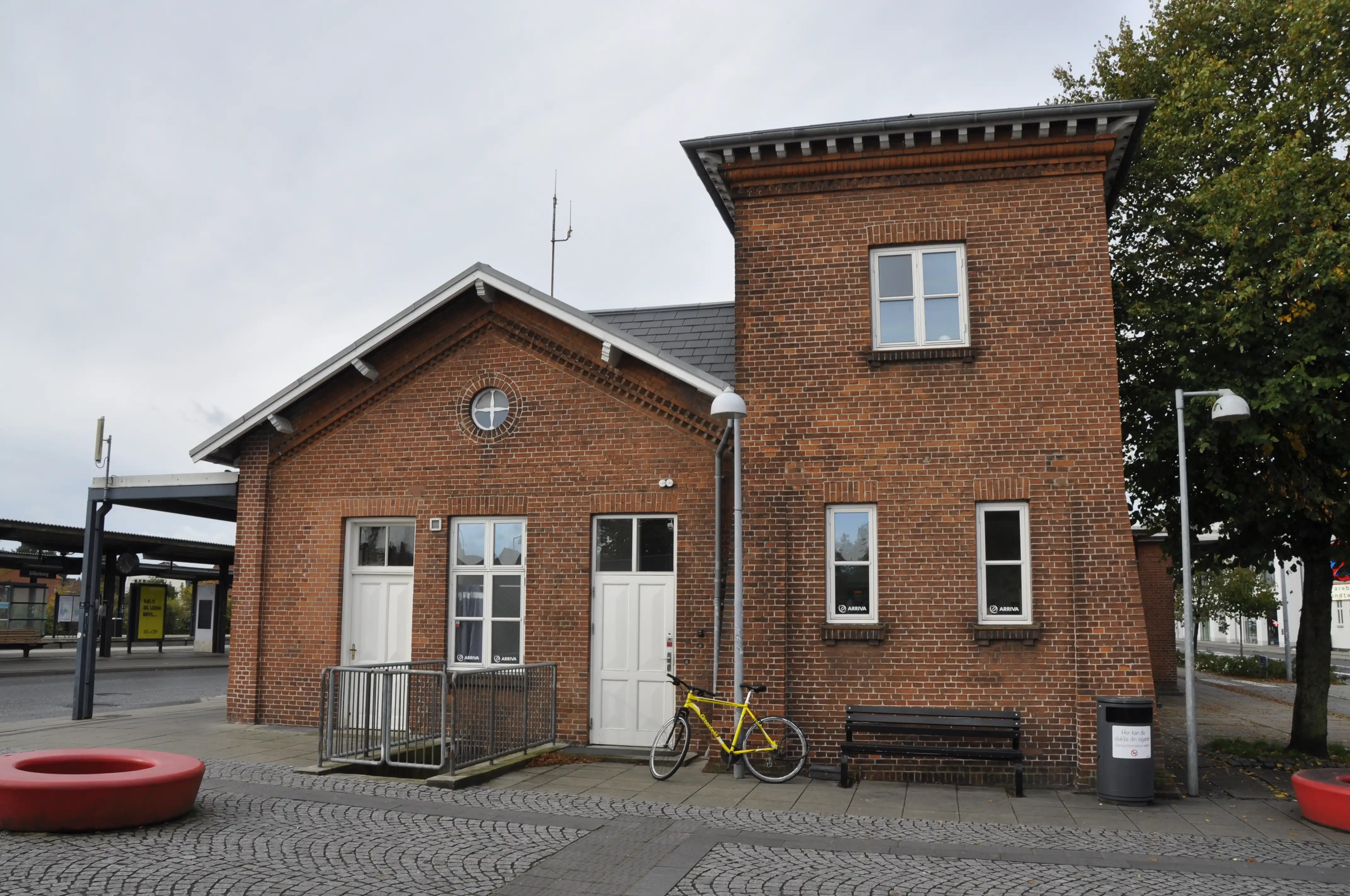 Billede af Silkeborg Station.