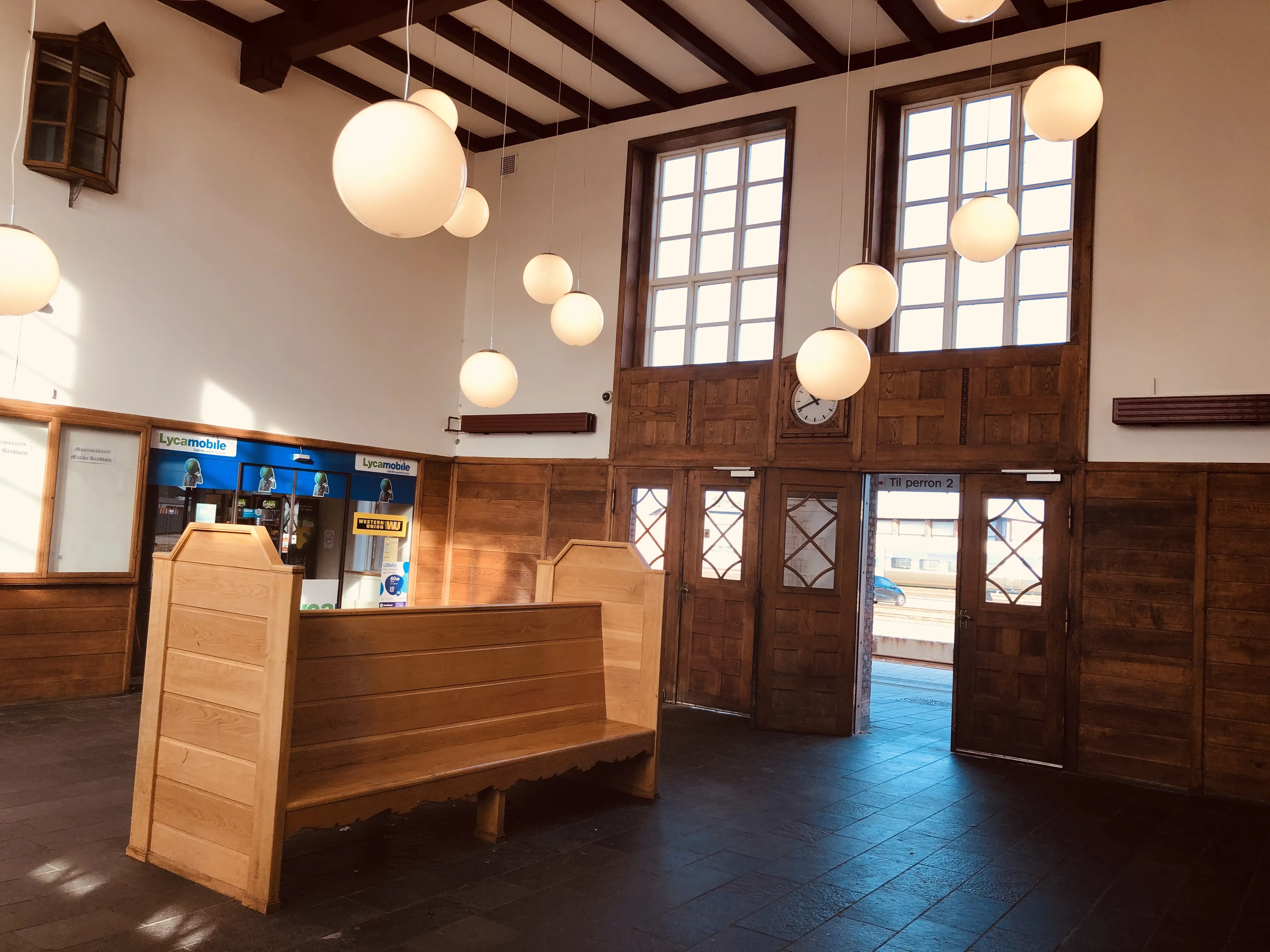 Billede af Nakskov Station.