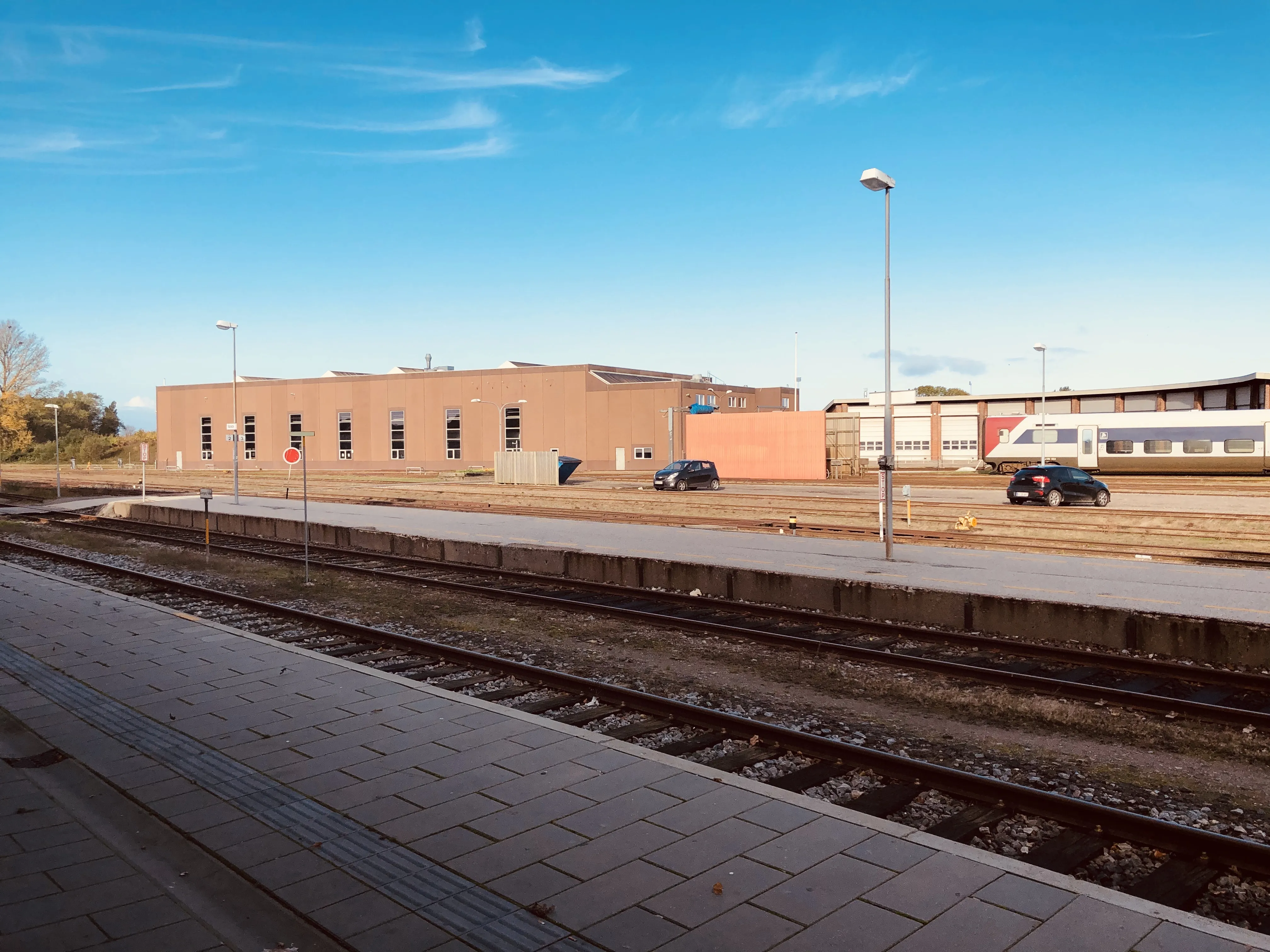 Billede af Nakskov Station.