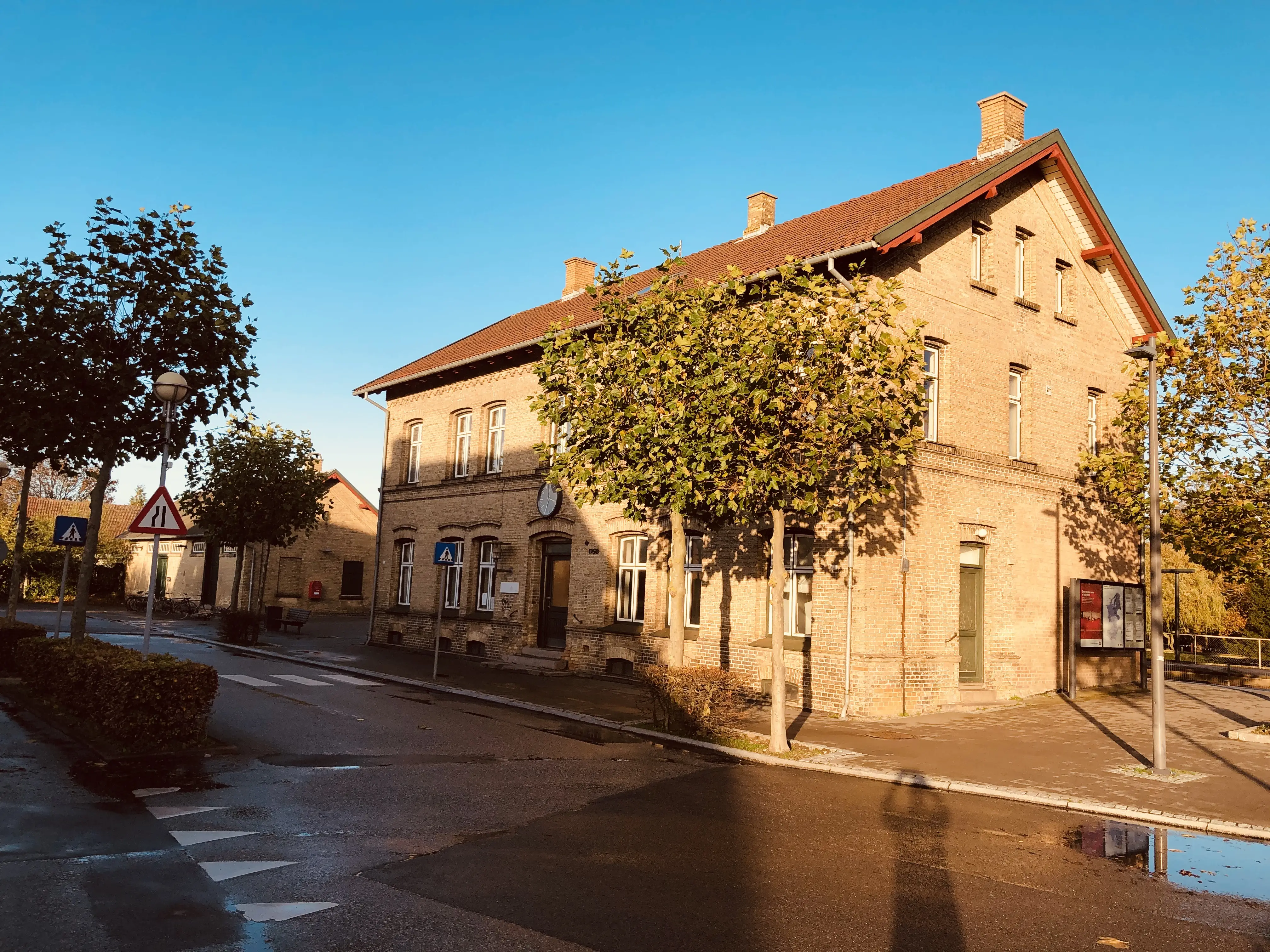 Billede af Nørre Alslev Station.