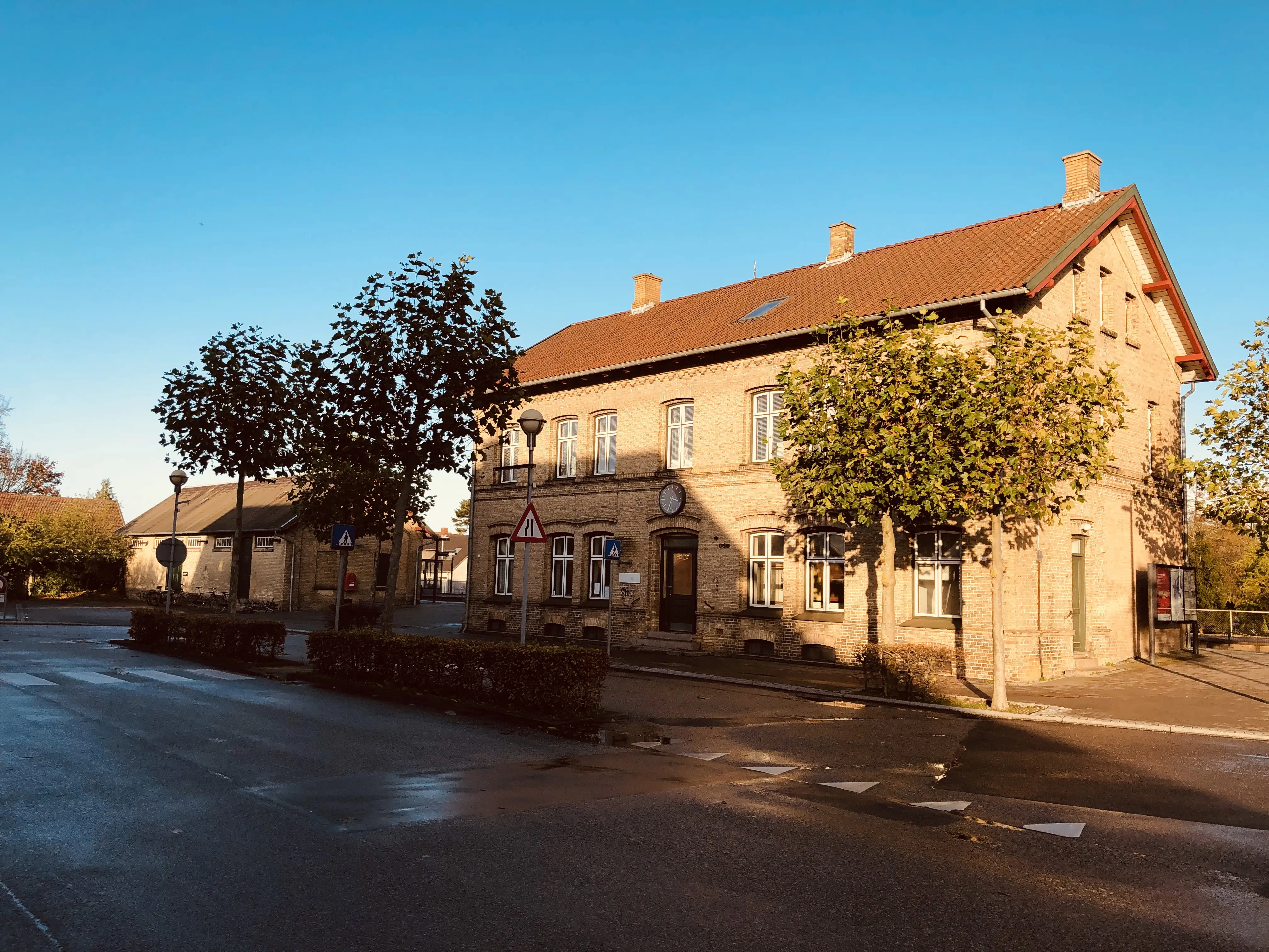 Billede af Nørre Alslev Station.