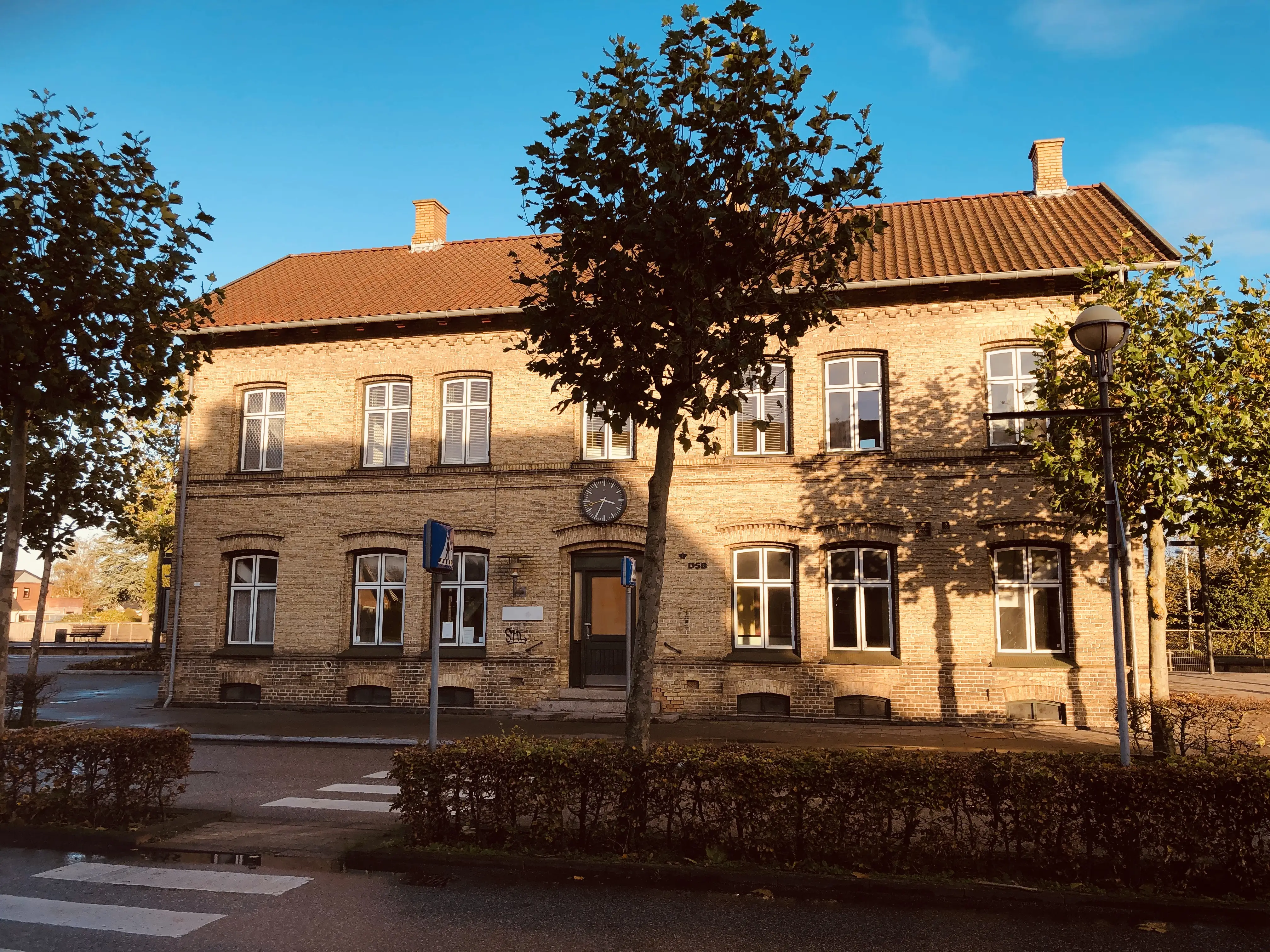 Billede af Nørre Alslev Station.