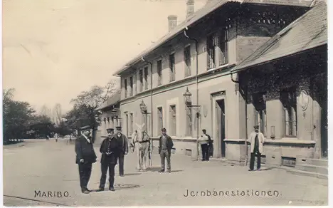 Billede af Maribo Station.