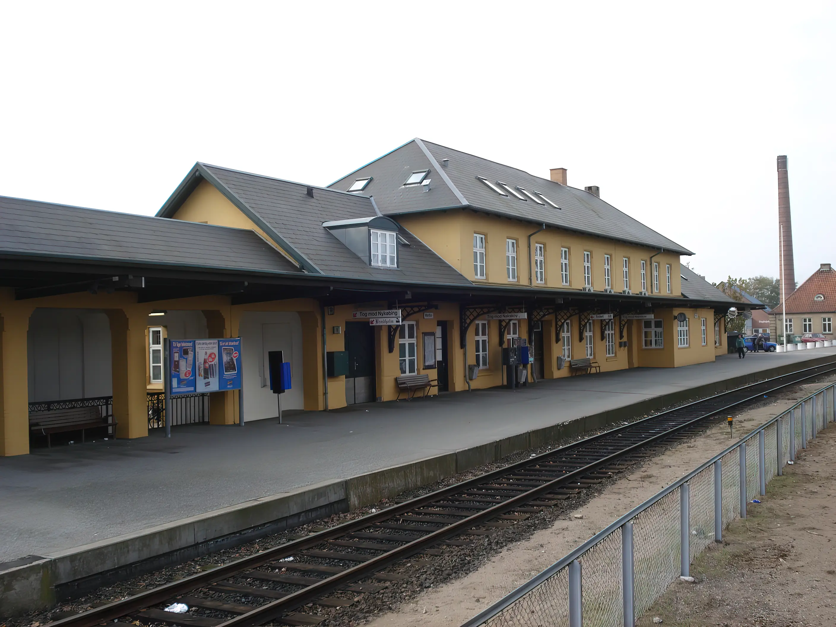 Billede af Maribo Station.
