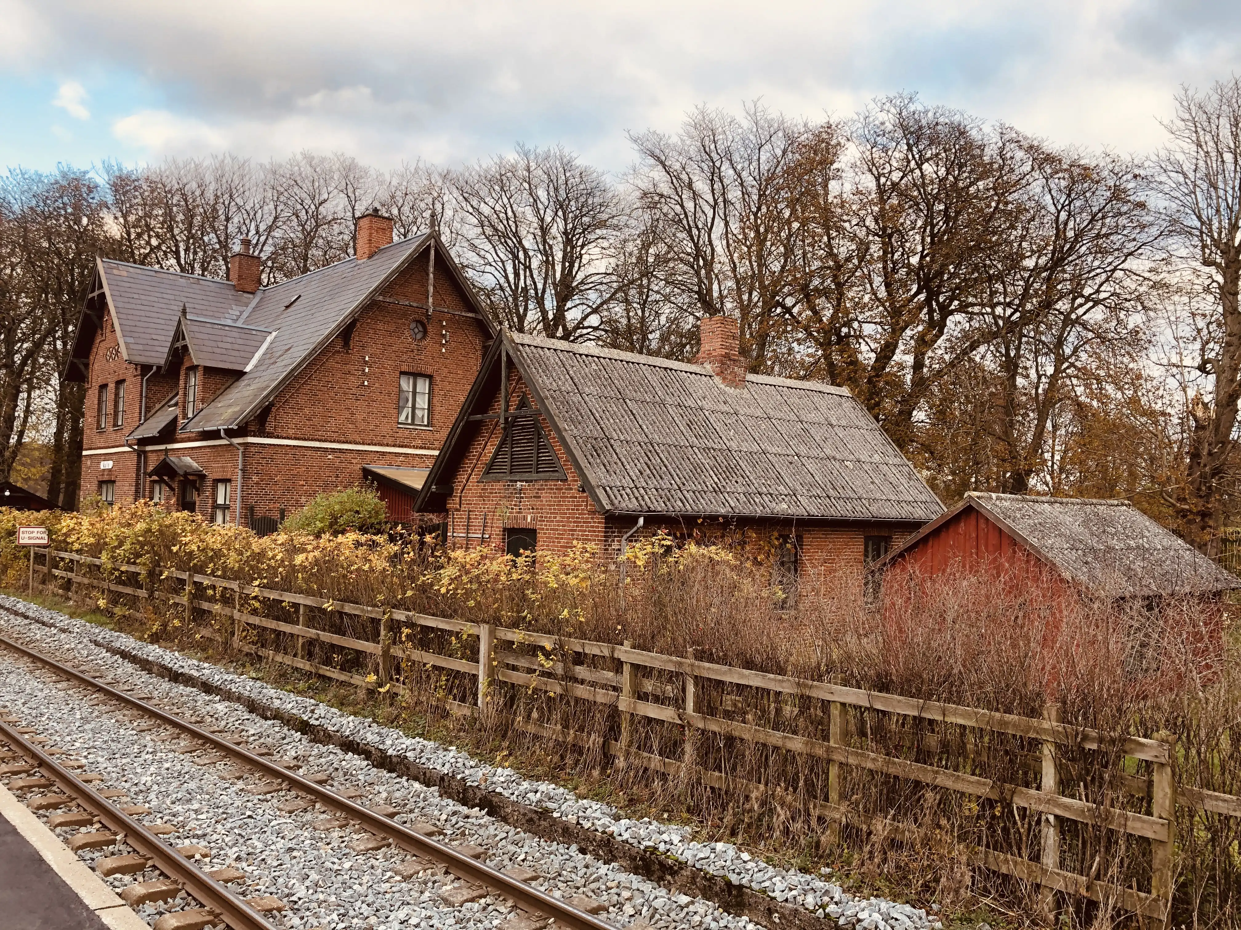 Billede af Vallø Station. Billede af Vallø Station.