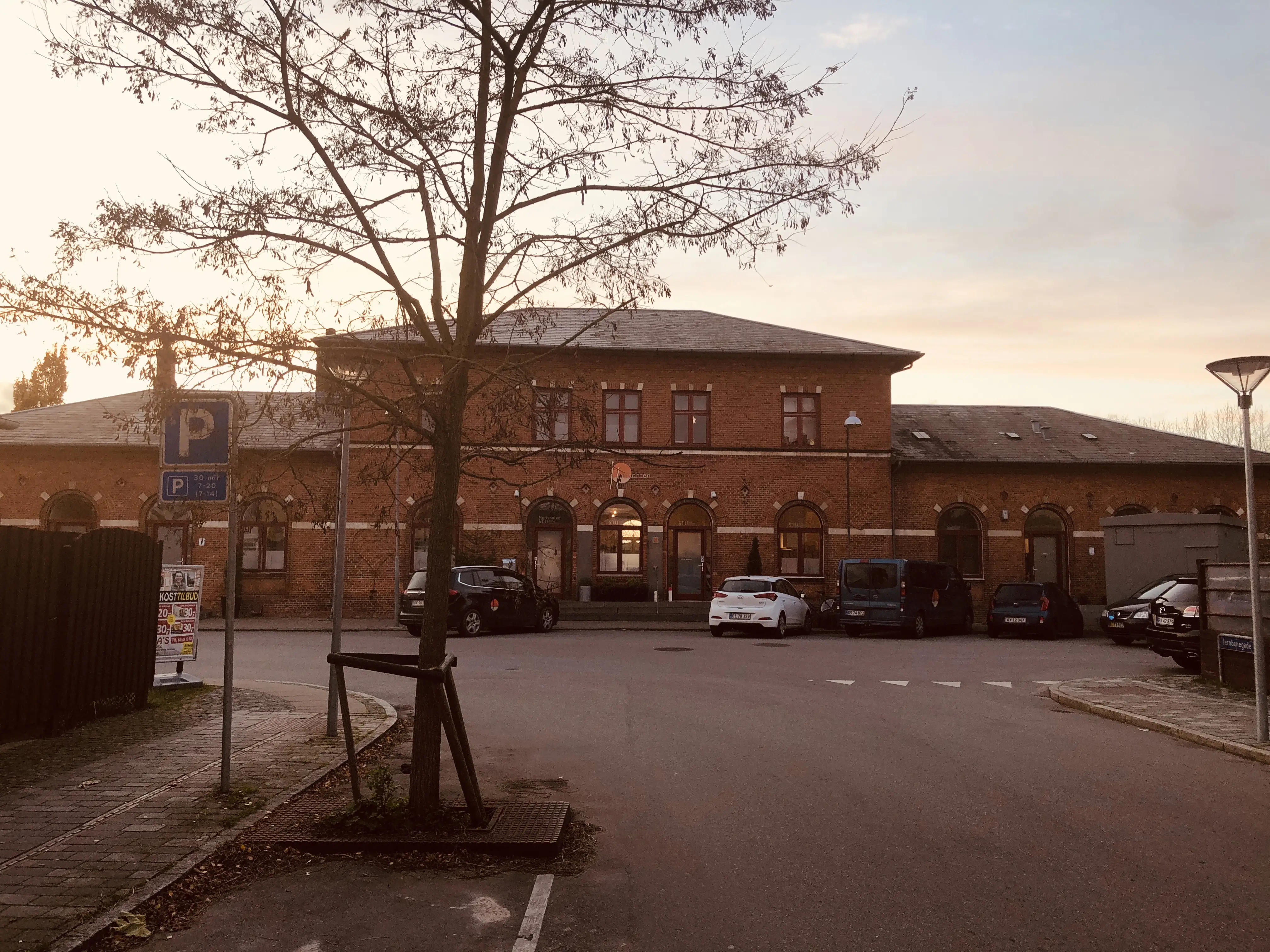 Billede af Store Heddinge Station.