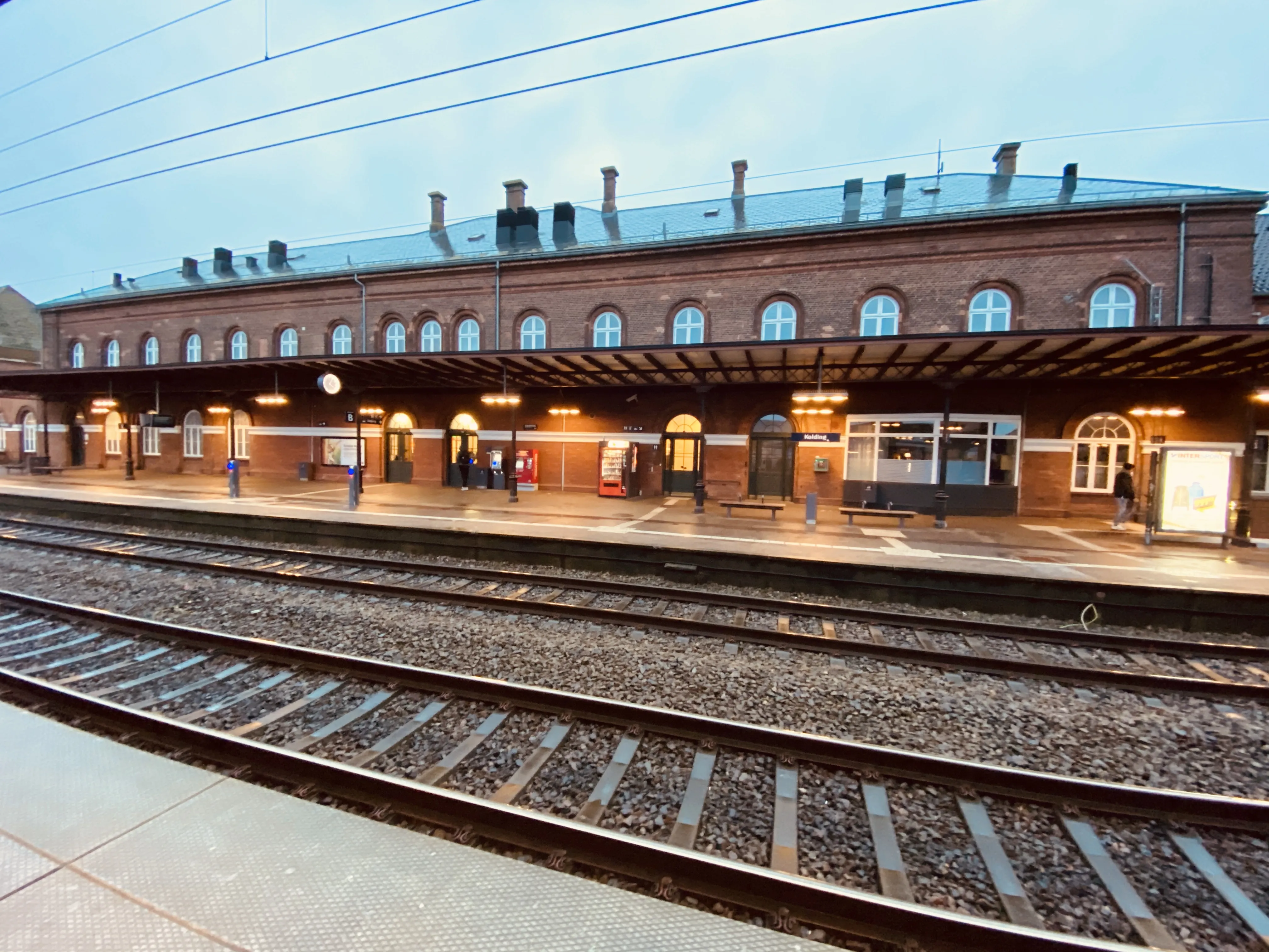 Billede af Kolding Banegård. Billede af Kolding Banegård.