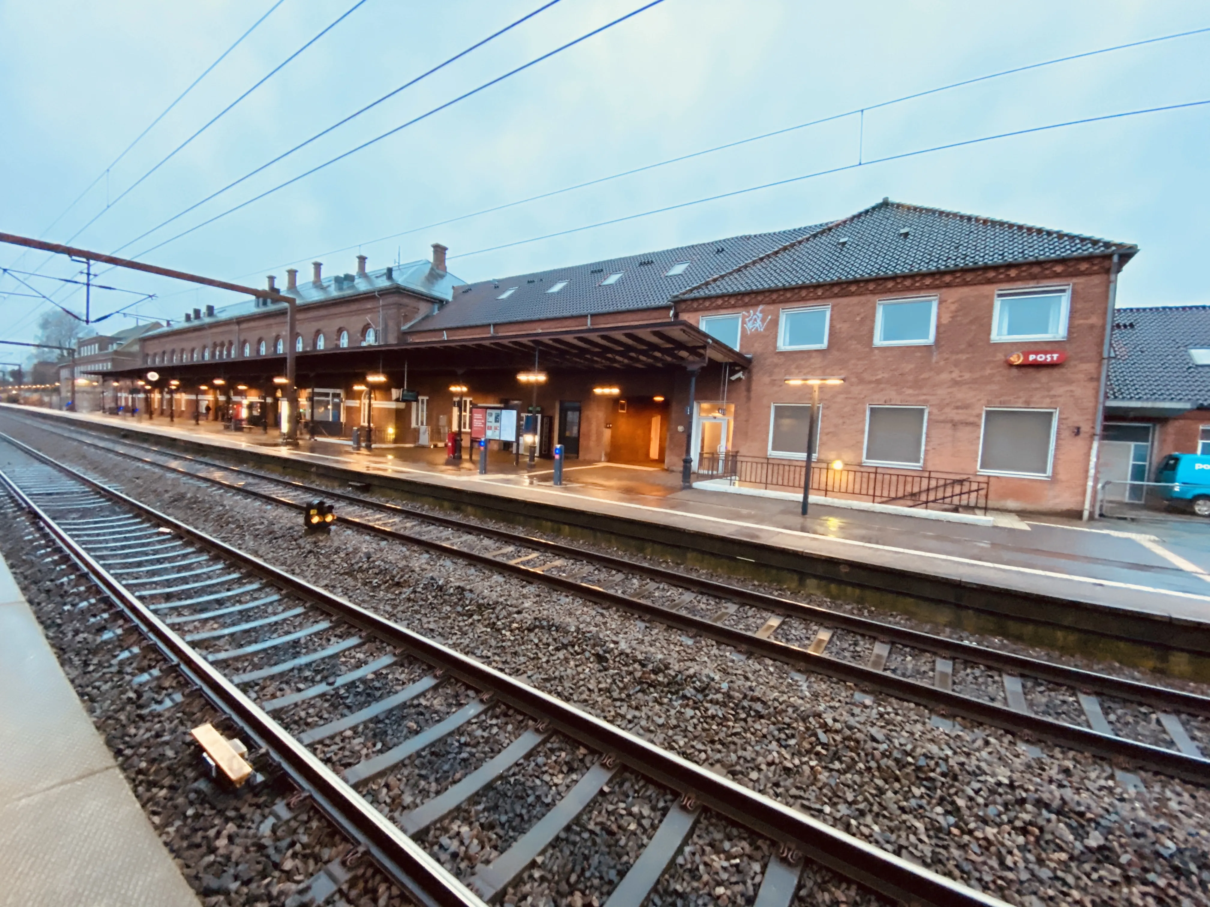 Billede af Kolding Banegård. Billede af Kolding Banegård.
