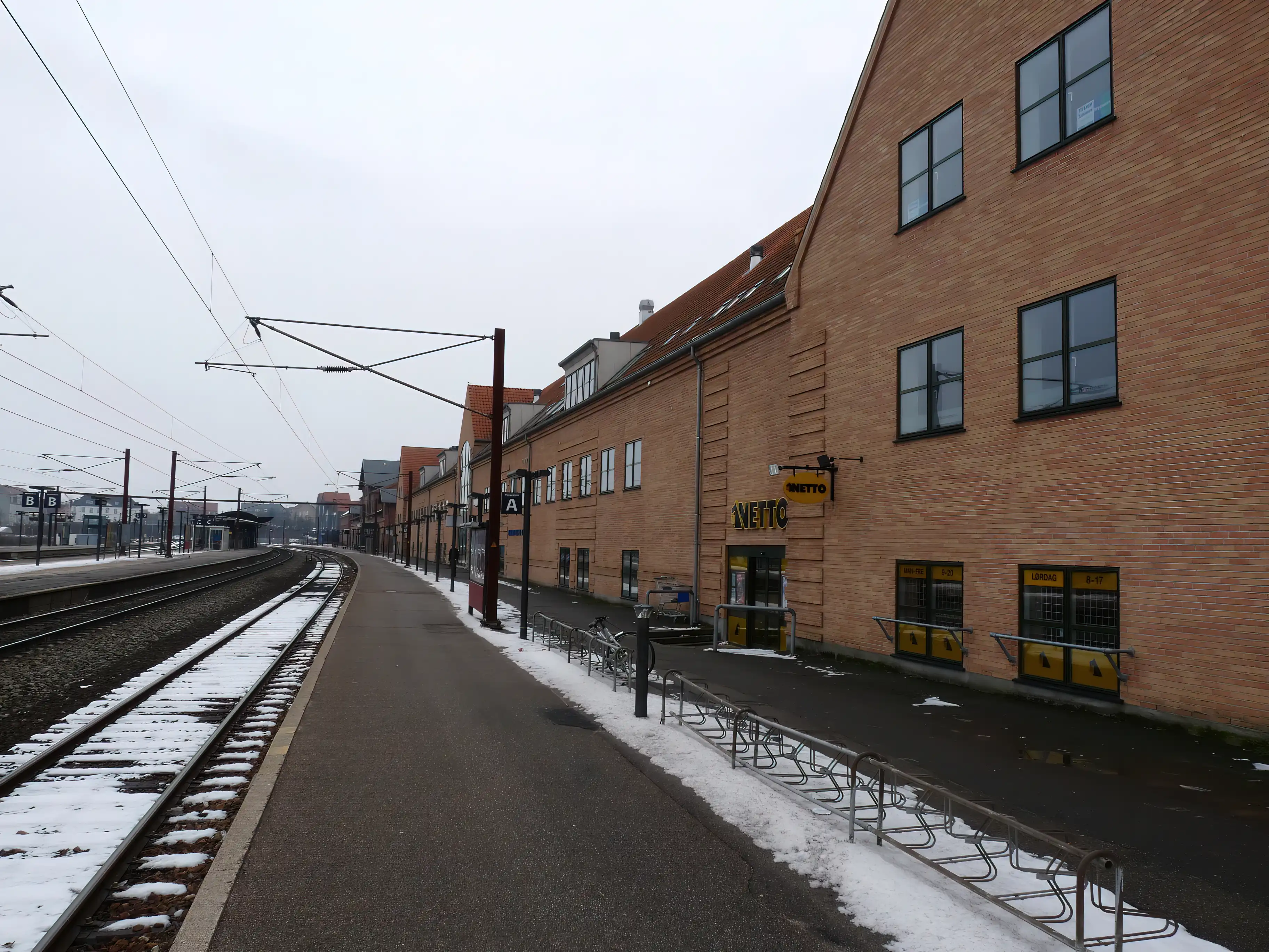 Billede af Slagelse Station.