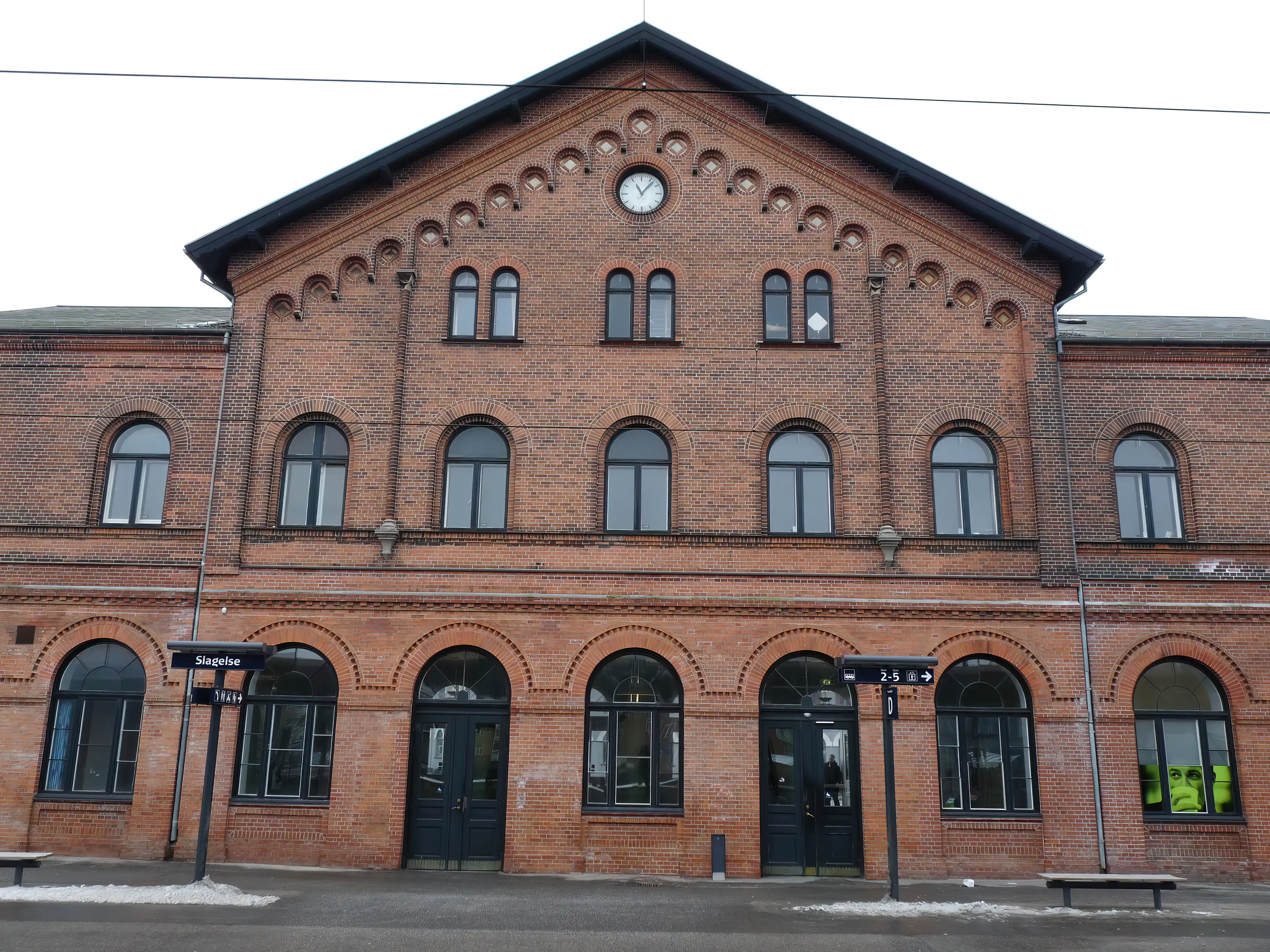 Billede af Slagelse Station.