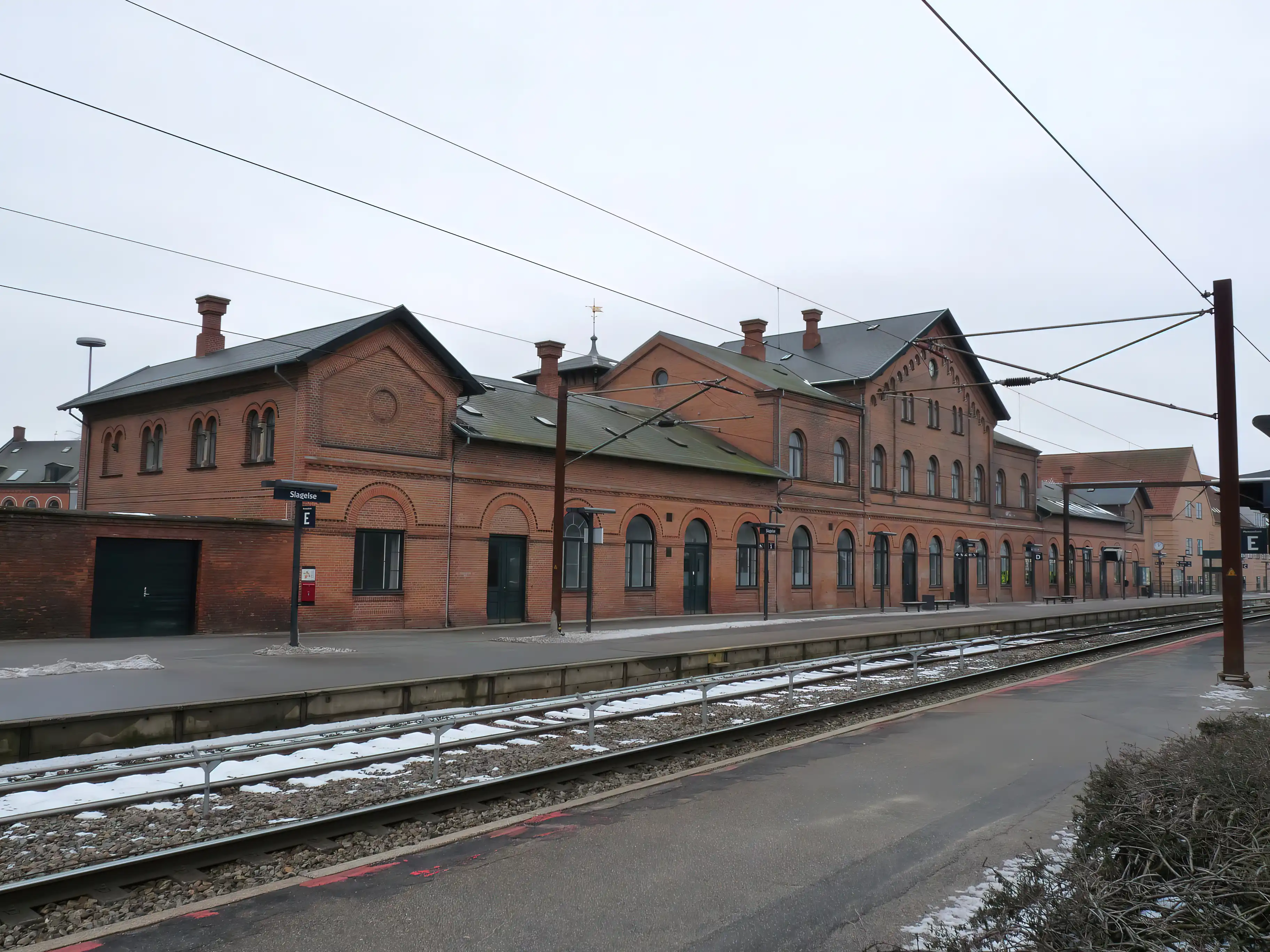 Billede af Slagelse Station.