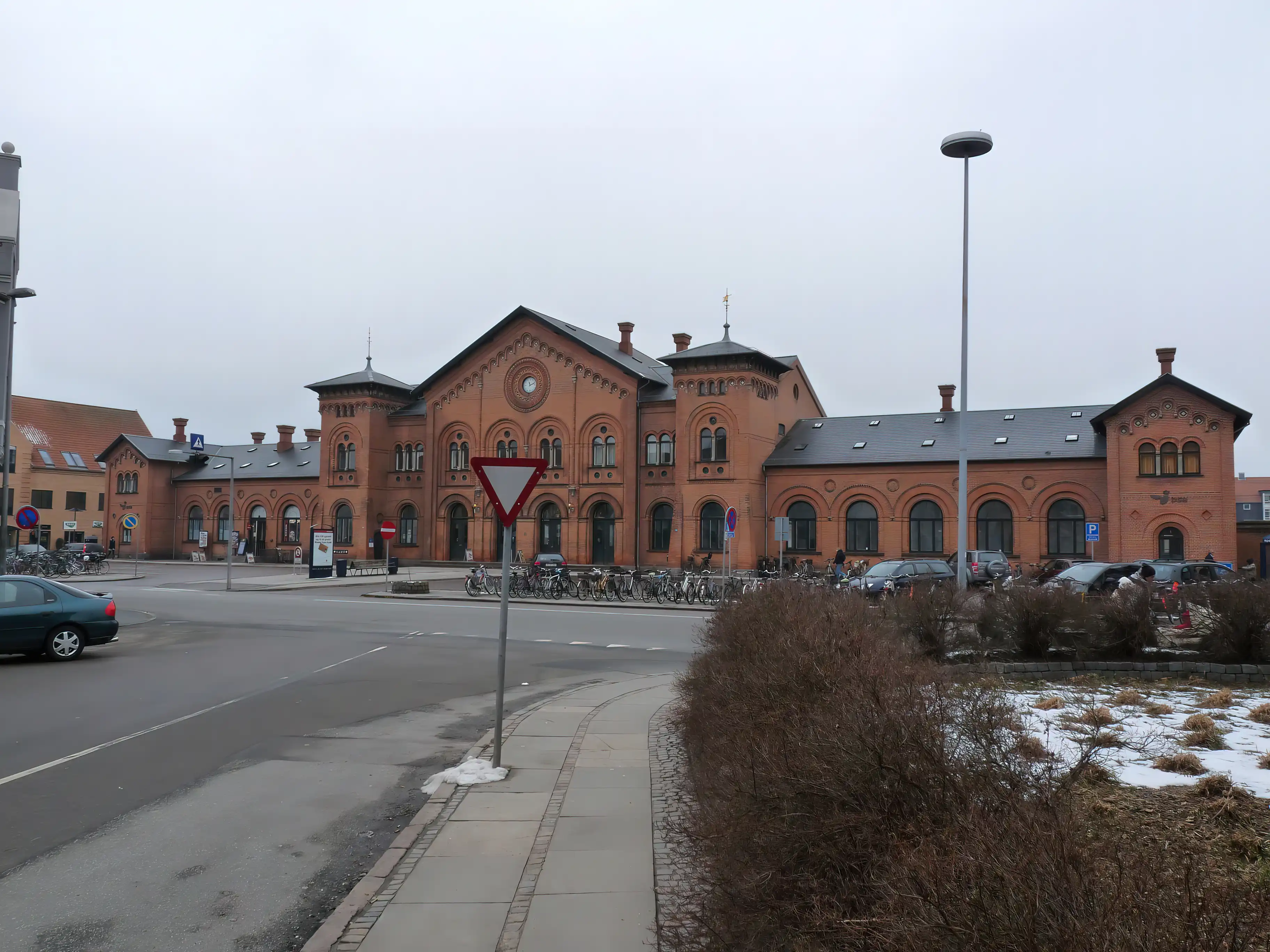 Billede af Slagelse Station.