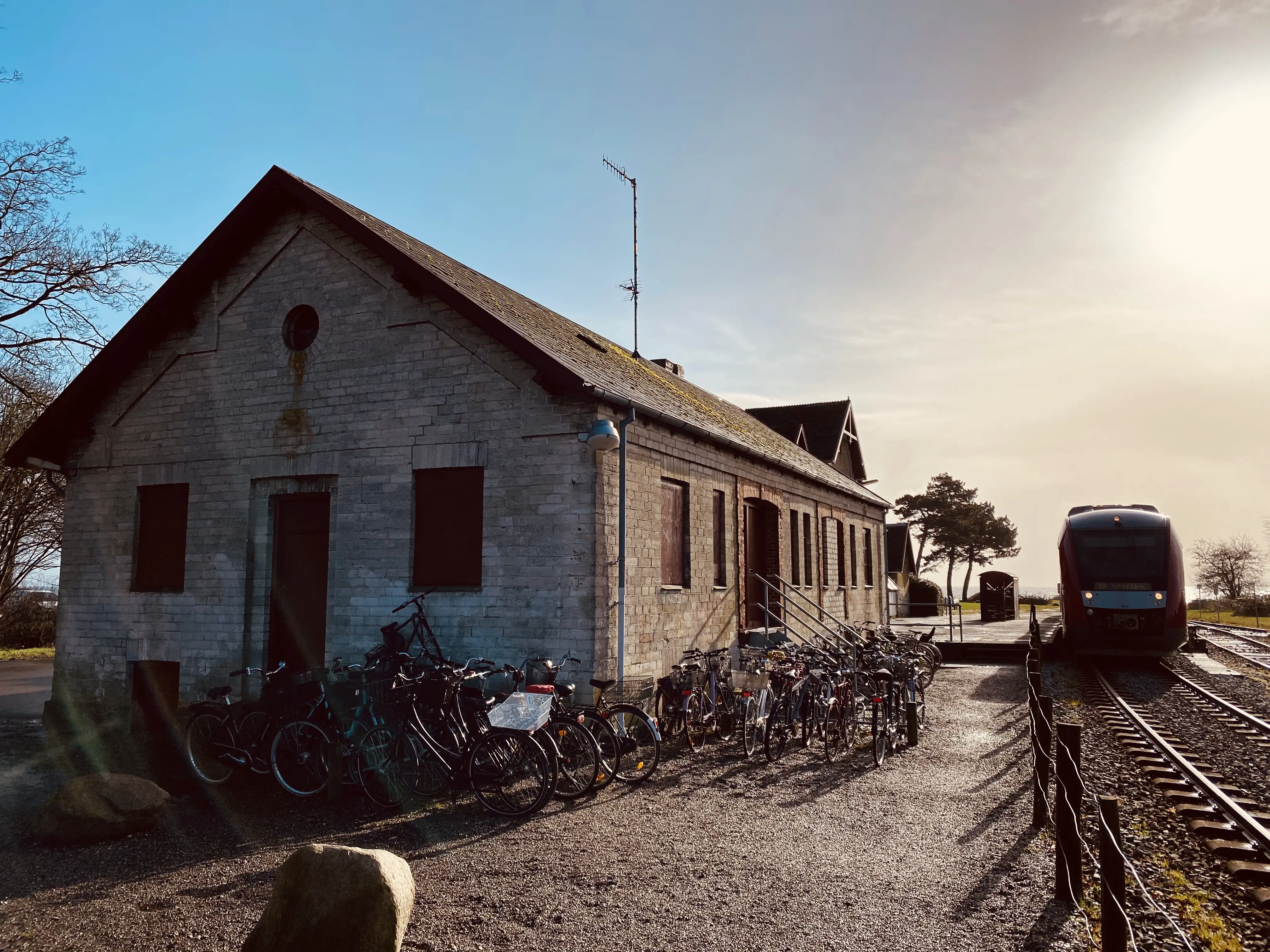 Billede af Rødvig Station.