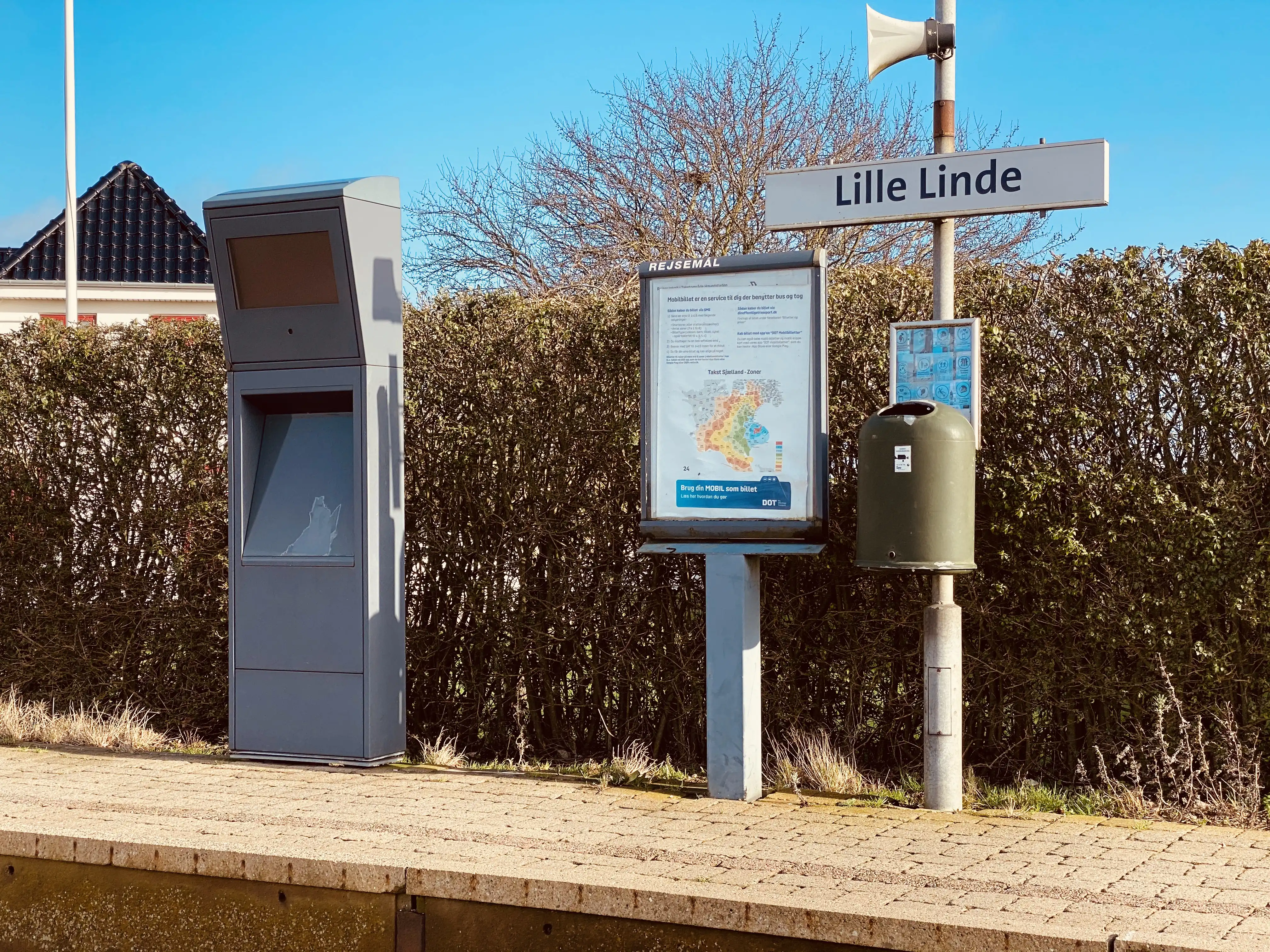 Billede af Lille Linde Trinbræt. Billede af Lille Linde Trinbræt.