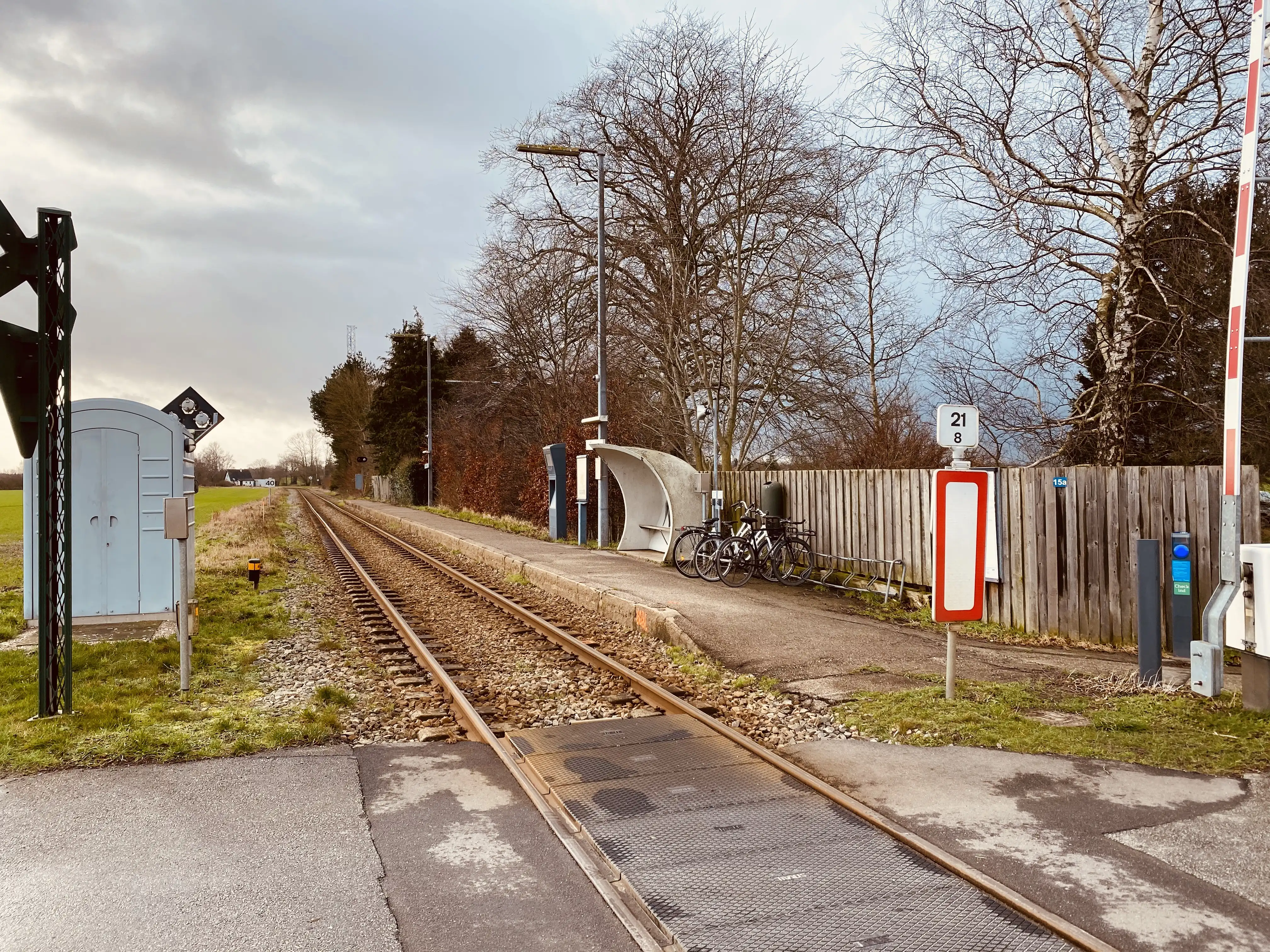 Billede af Tokkerup Trinbræt. Billede af Tokkerup Trinbræt.