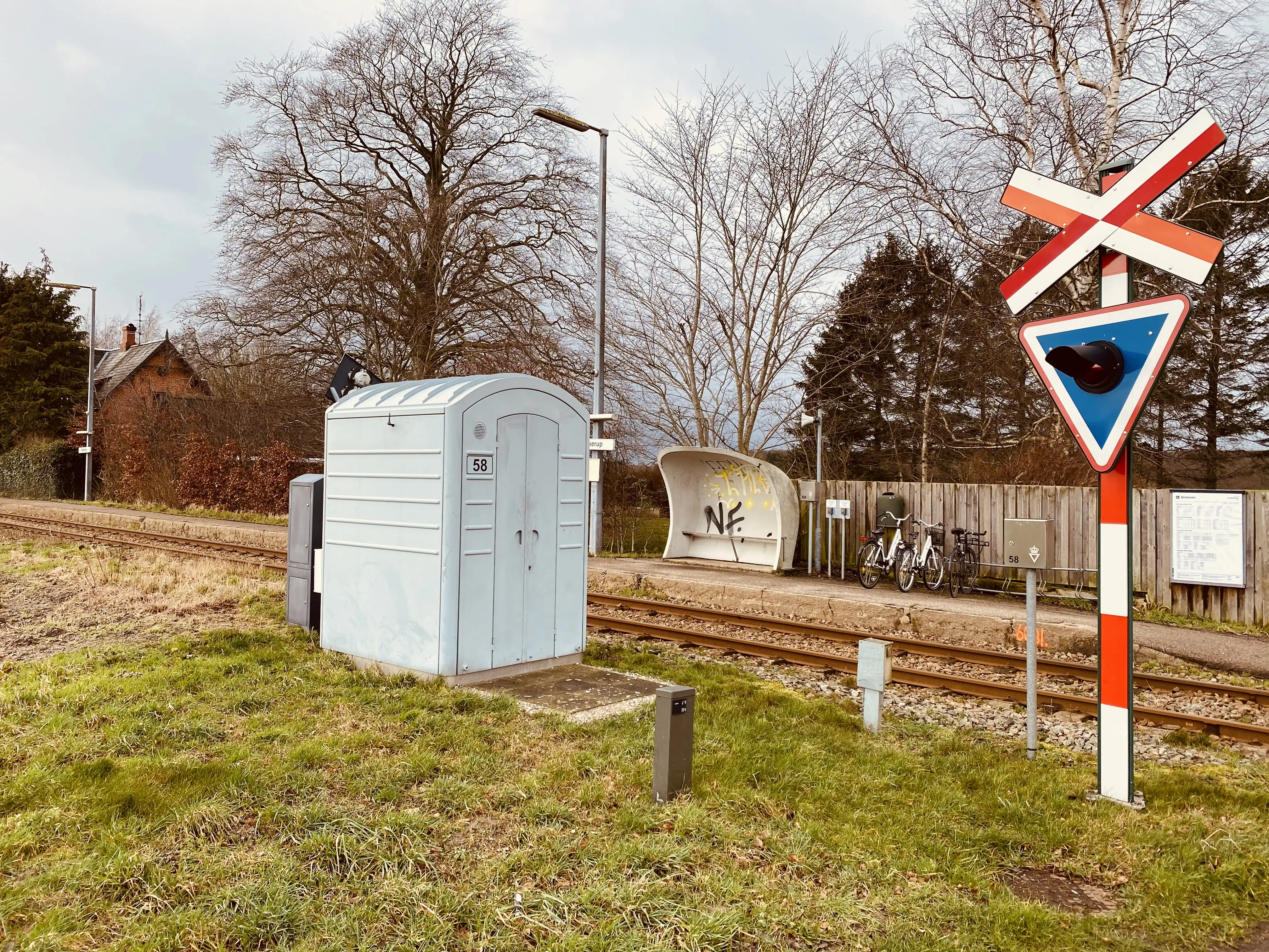 Billede af Tokkerup Trinbræt. Billede af Tokkerup Trinbræt.