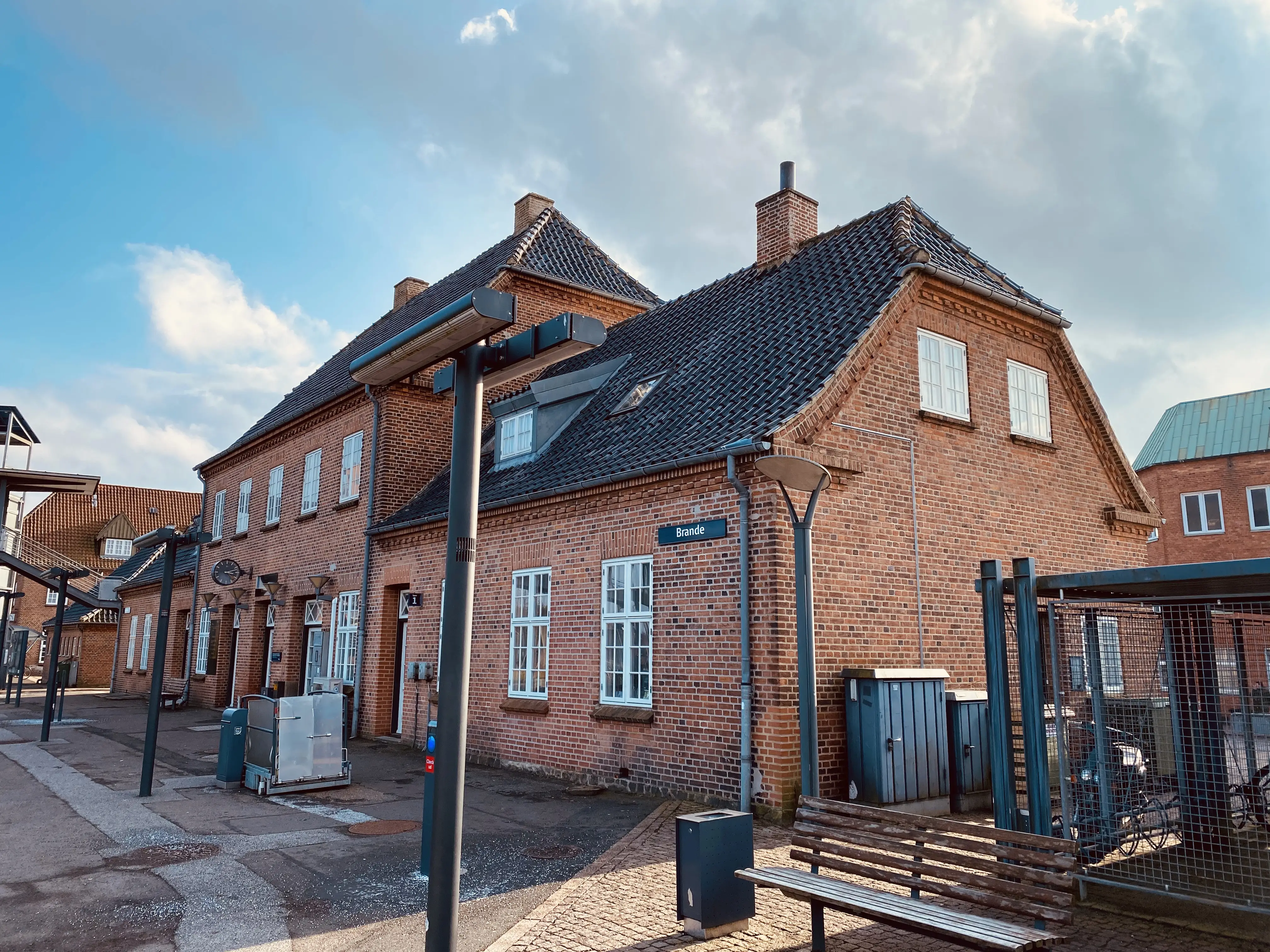 Billede af Brande Station. Billede af Brande Station.
