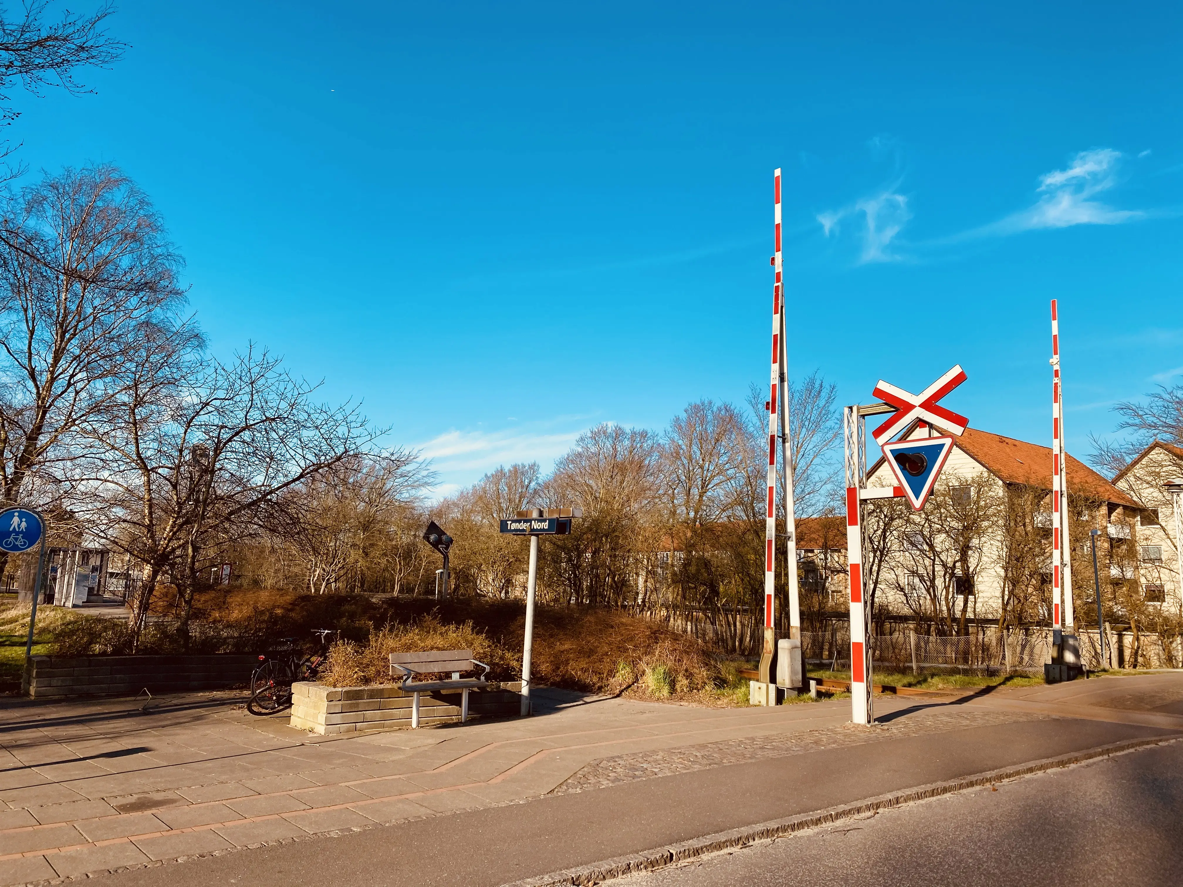 Billede af Tønder Nord Trinbræt.