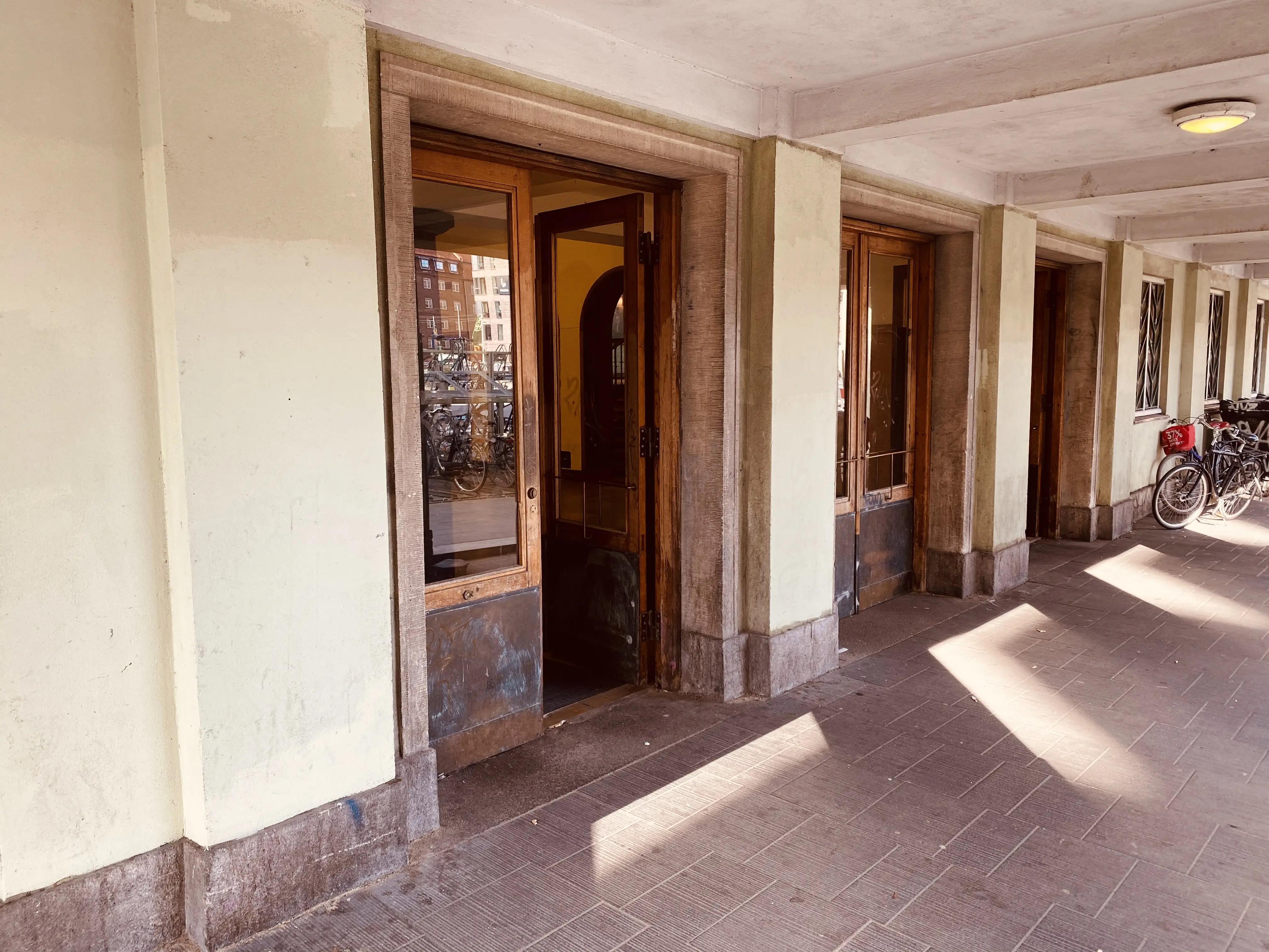 Billede af Nørrebro S-togsstation.