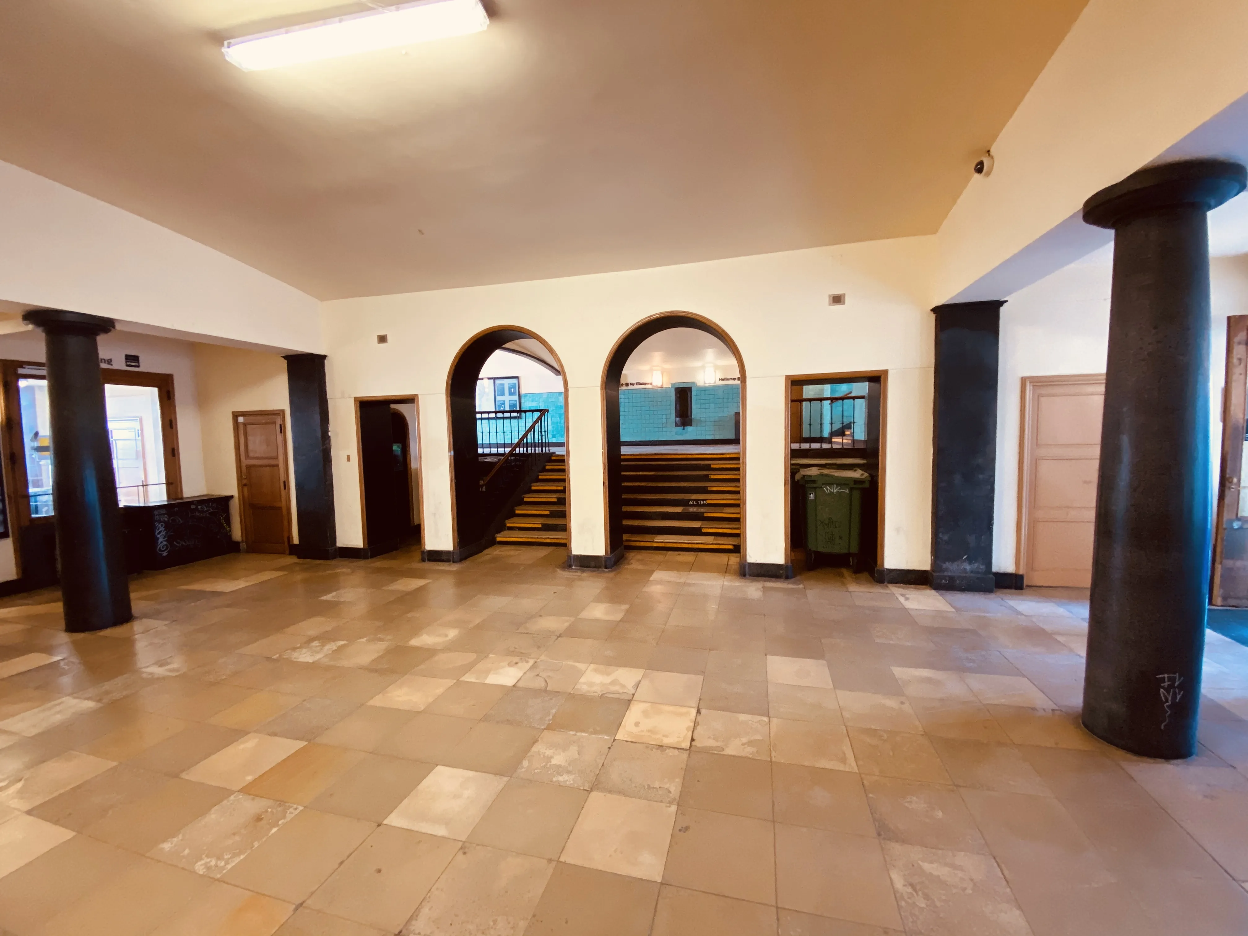 Billede af Nørrebro S-togsstation.