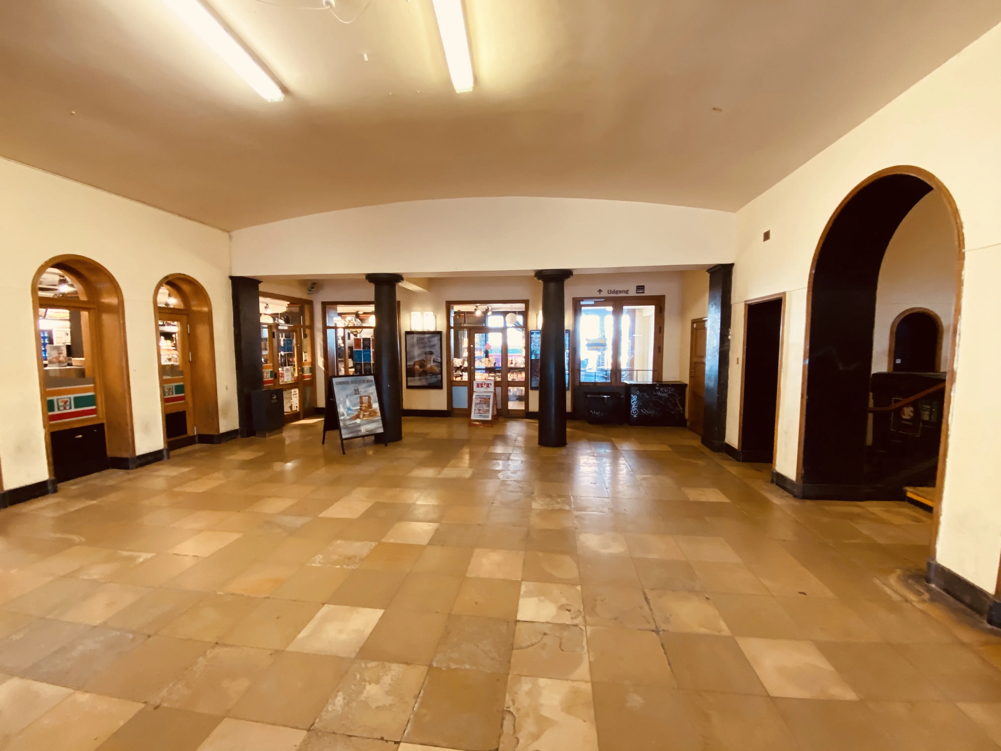 Billede af Nørrebro S-togsstation.