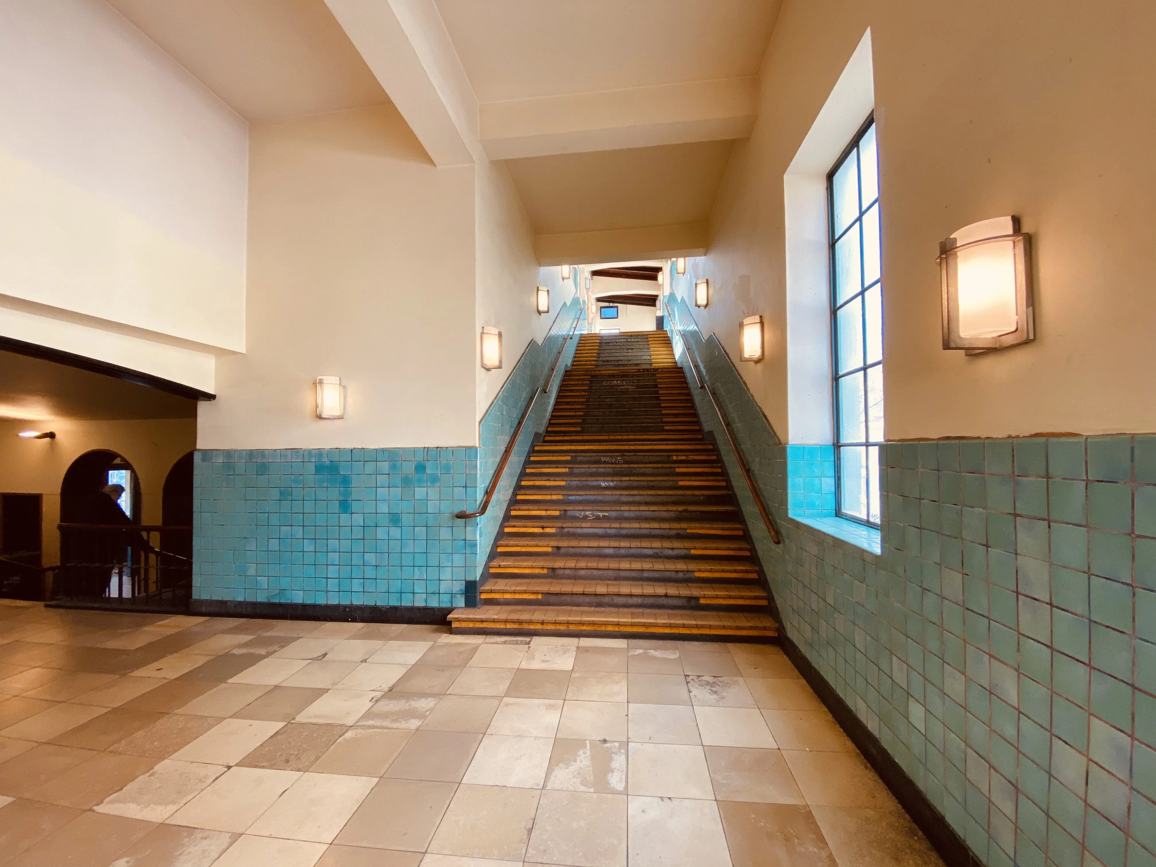 Billede af Nørrebro S-togsstation.