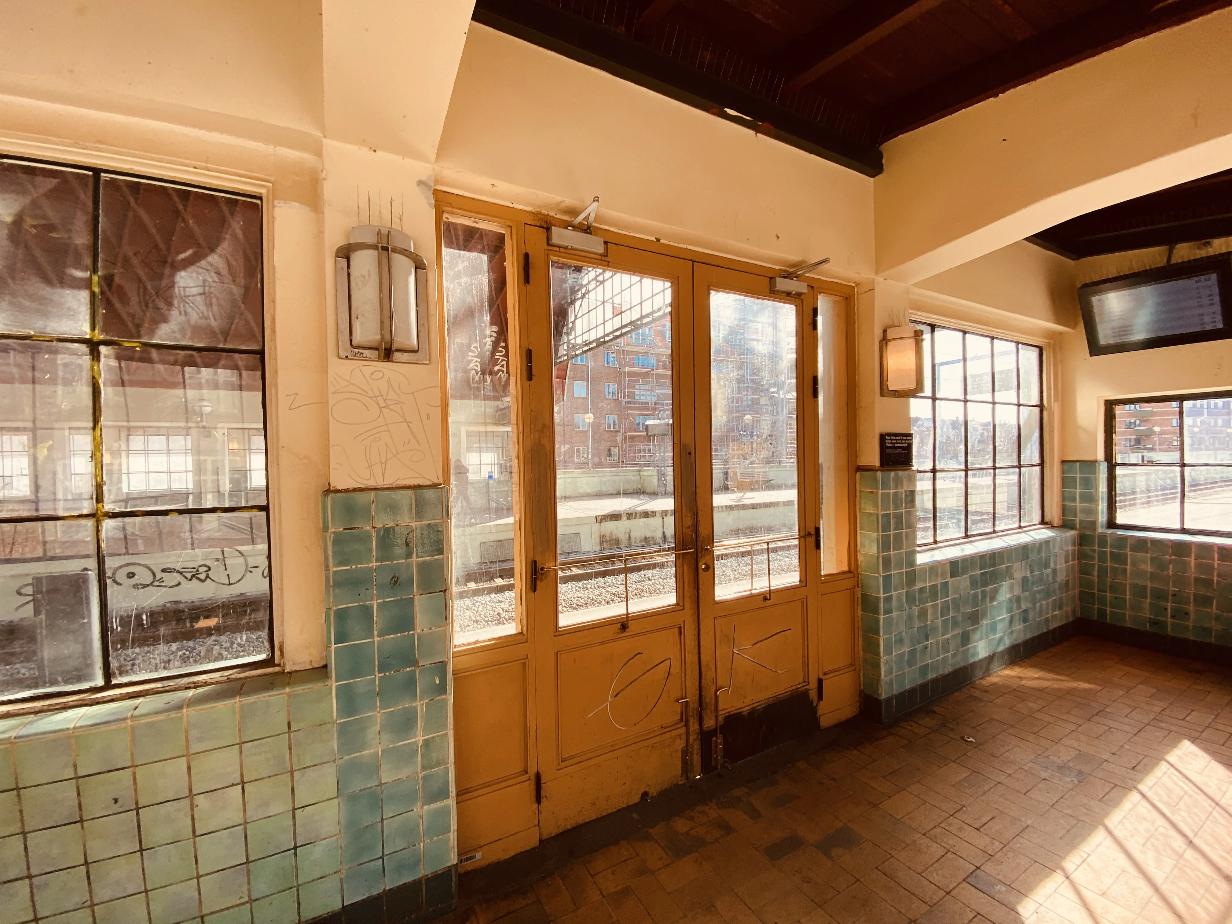 Billede af Nørrebro S-togsstation.