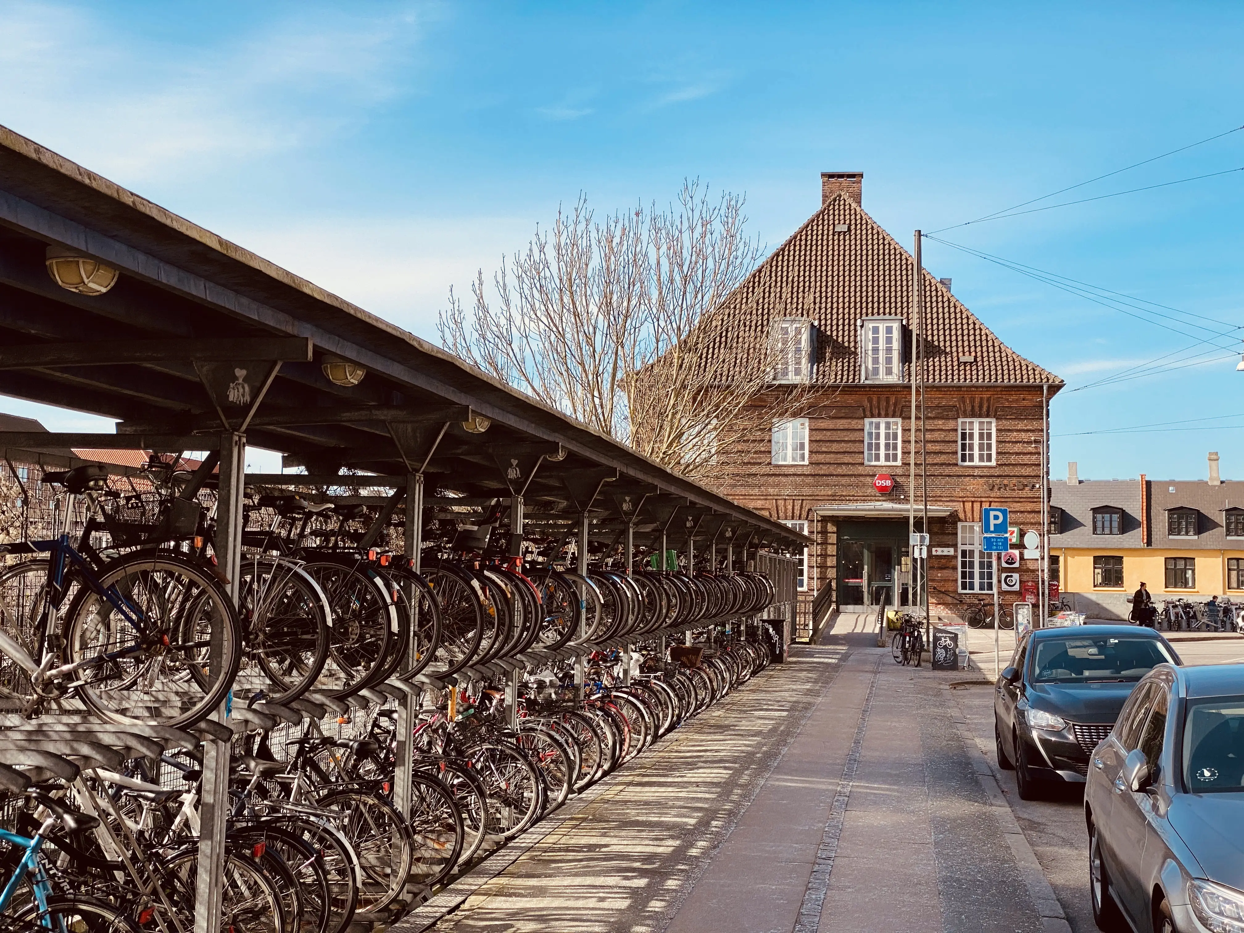 Billede af Valby Station.
